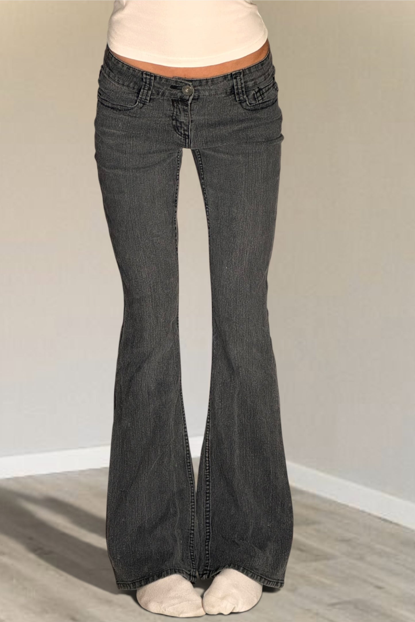 Lågmidjade jeans stl: S