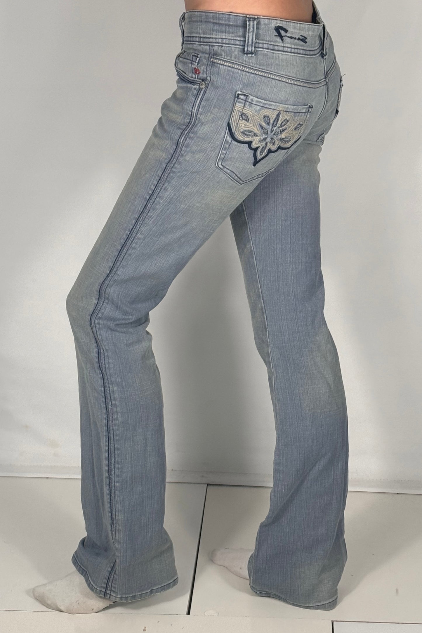 Lågmidjade jeans stl: XS