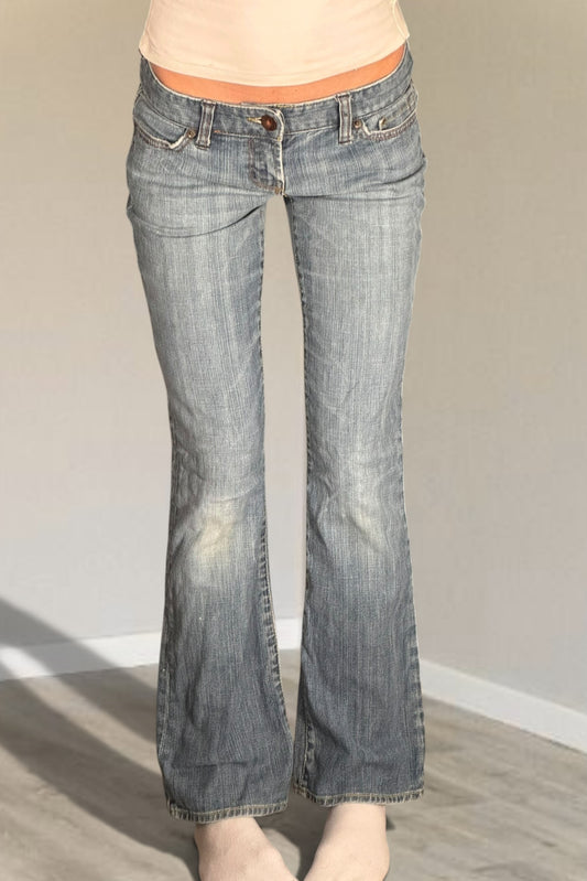 Lågmidjade jeans stl: XS