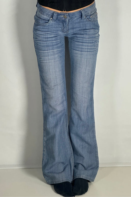 Lågmidjade jeans stl: XS