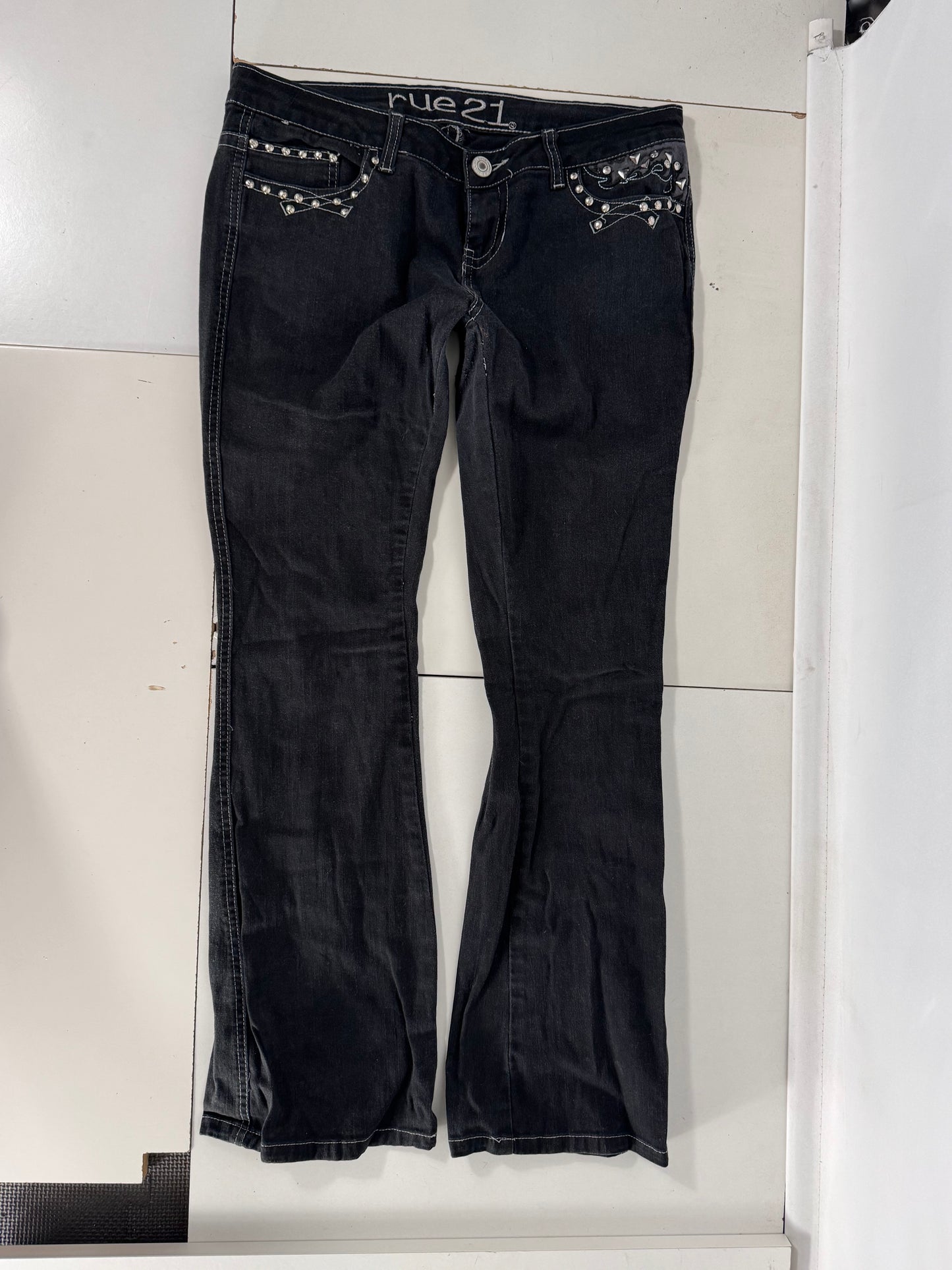 Lågmidjade byxor stl: M