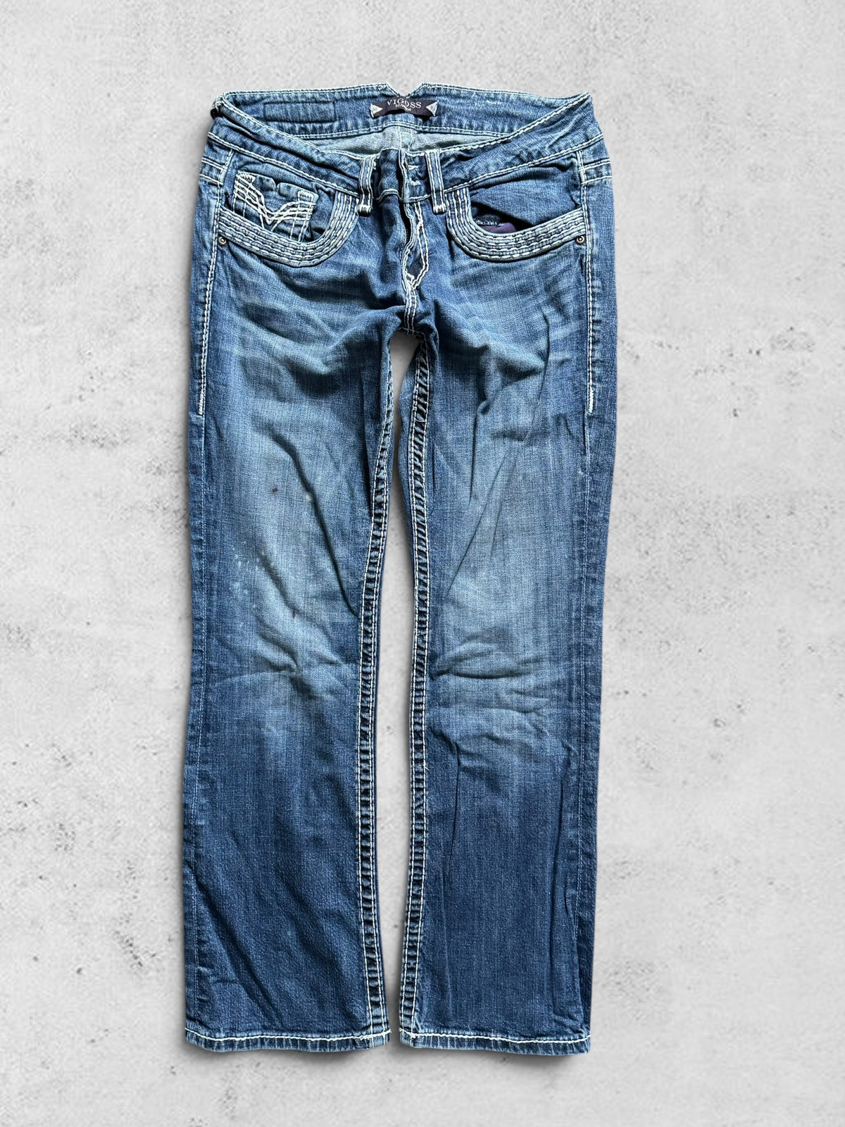 Lågmidjade jeans stl: S