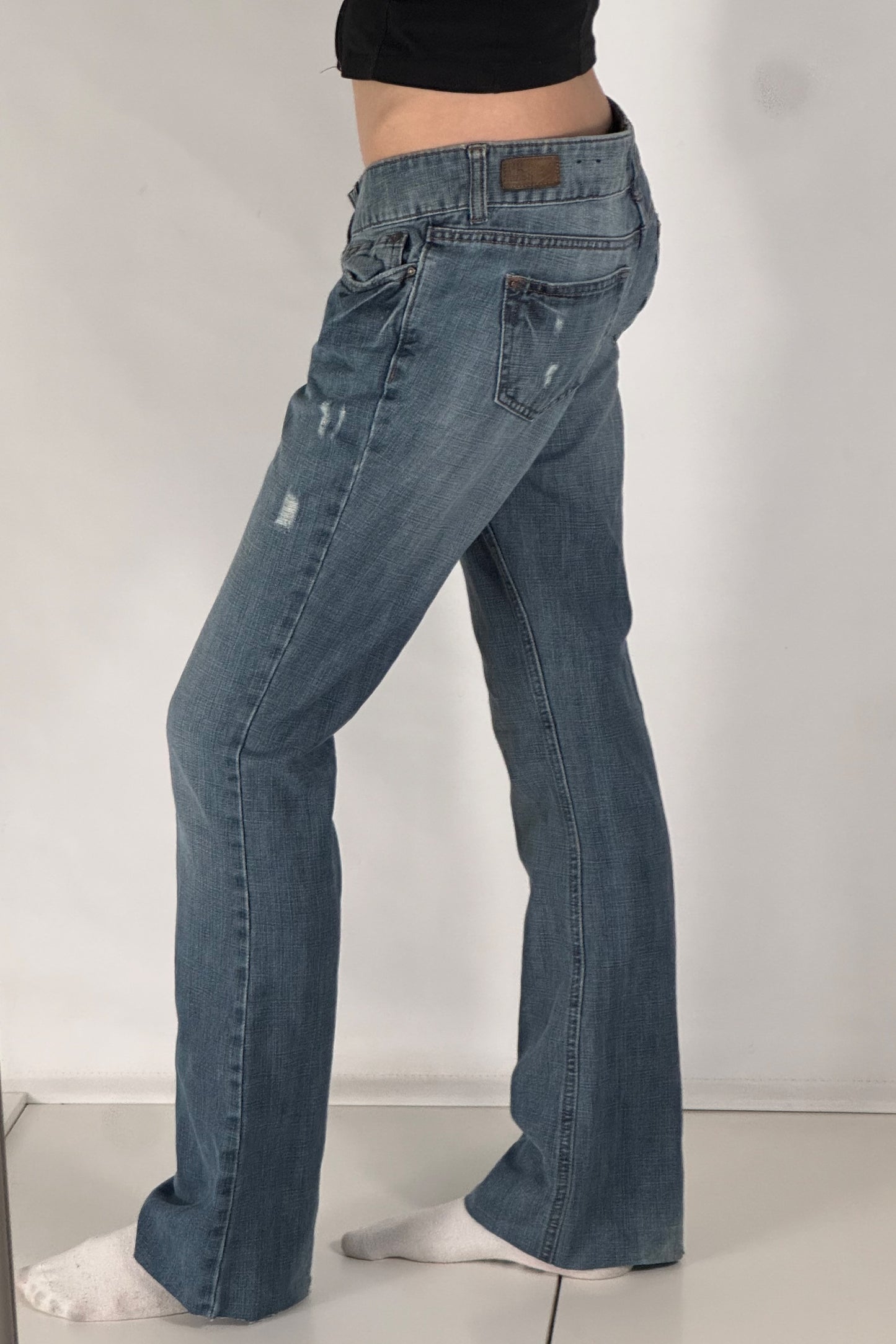 Lågmidjade jeans stl: S