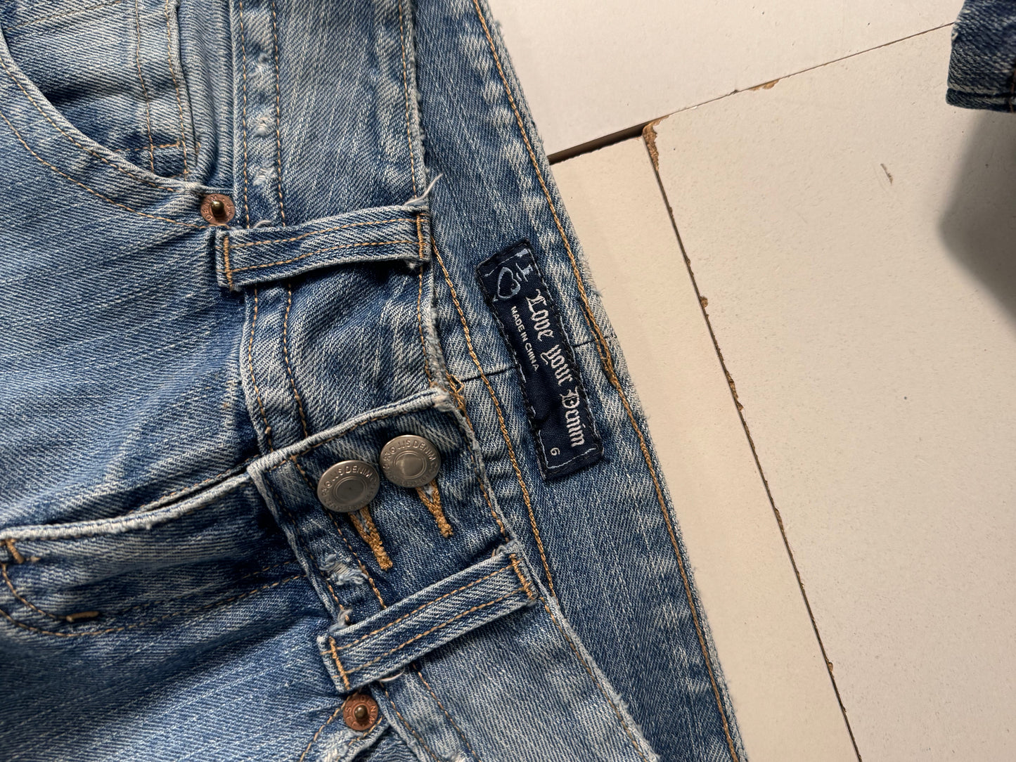 Lågmidjade jeans stl: XXS