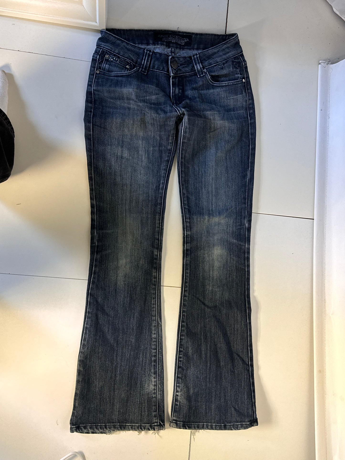 Lågmidjade jeans stl: XS