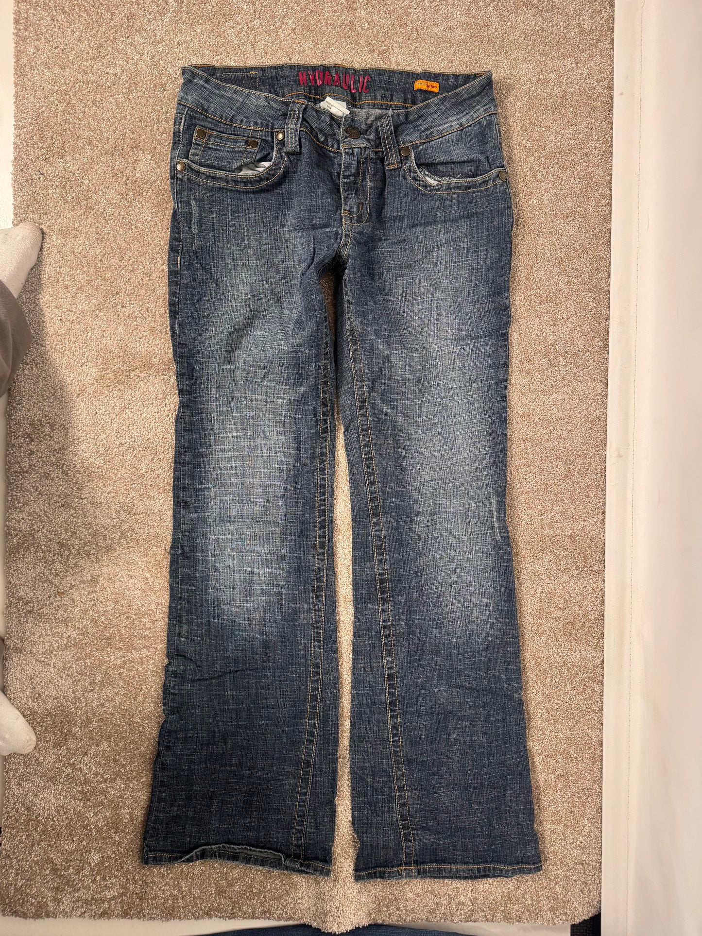 Lågmidjade jeans stl: S/M