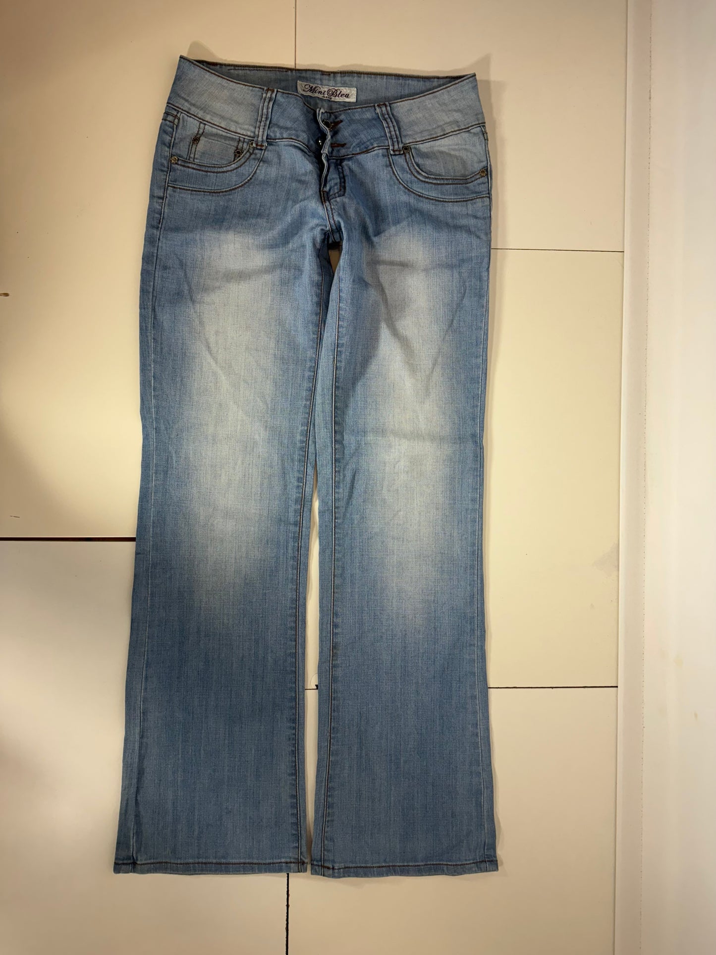 Lågmidjade jeans stl: S