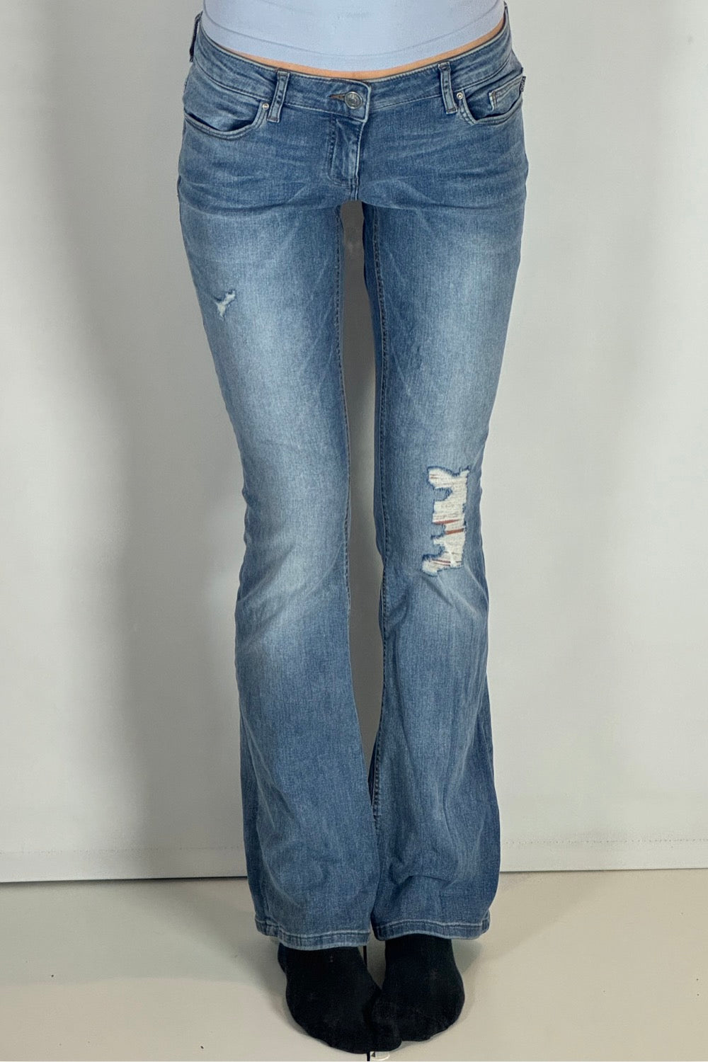 Lågmidjade jeans stl: S