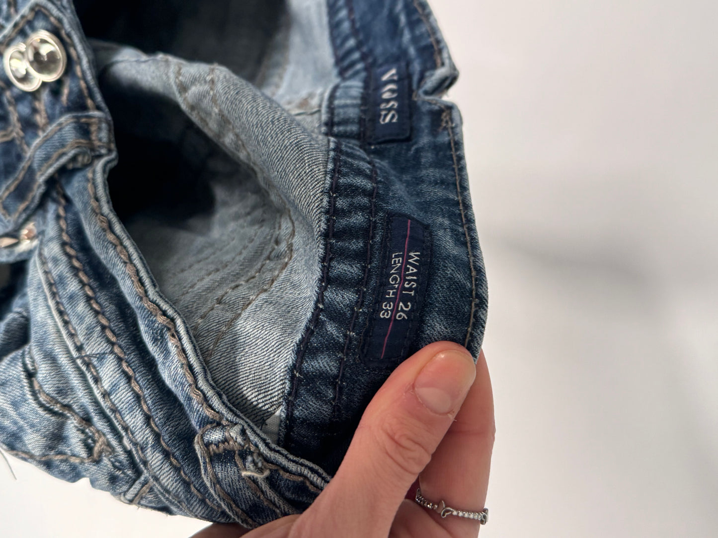 Lavlivede jeans str: XS/S
