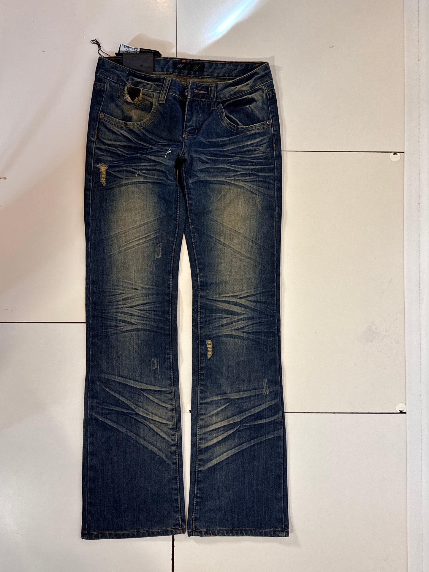Lågmidjade jeans stl: