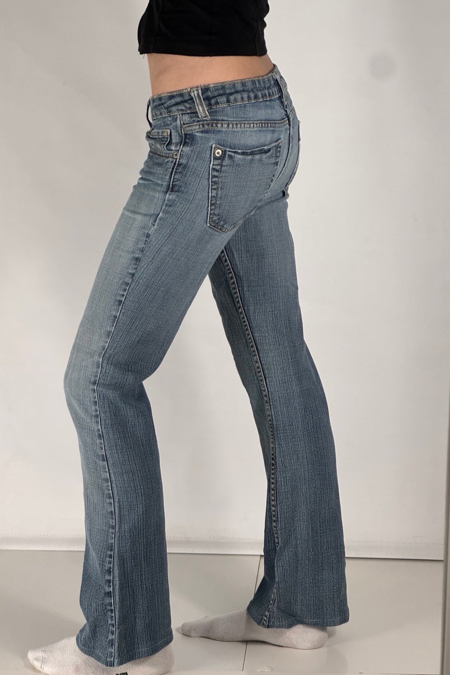 Lågmidjade jeans stl: XS
