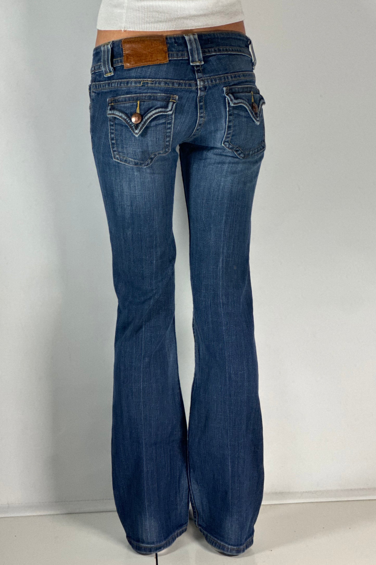 Lågmidjade jeans stl: XS/S