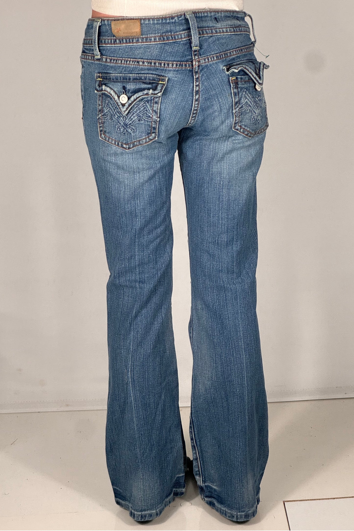 Lågmidjade jeans stl: S