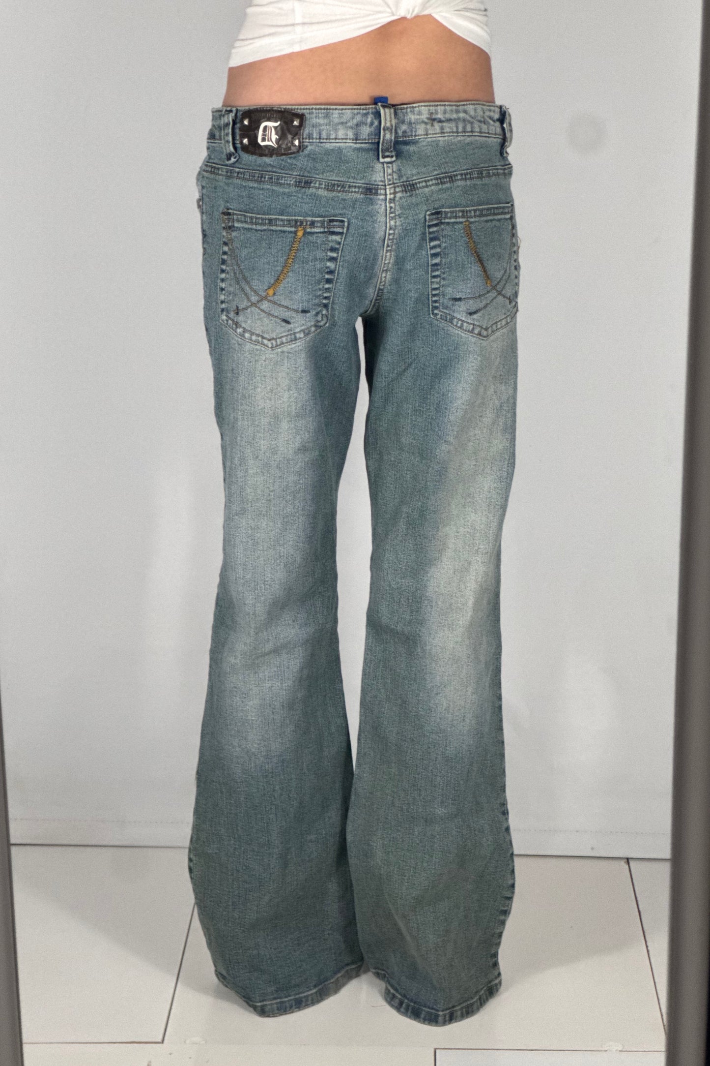 Lågmidjade jeans stl: M