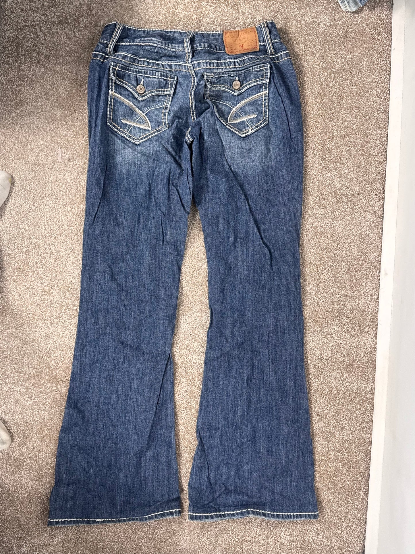 Lågmidjade jeans stl: XS