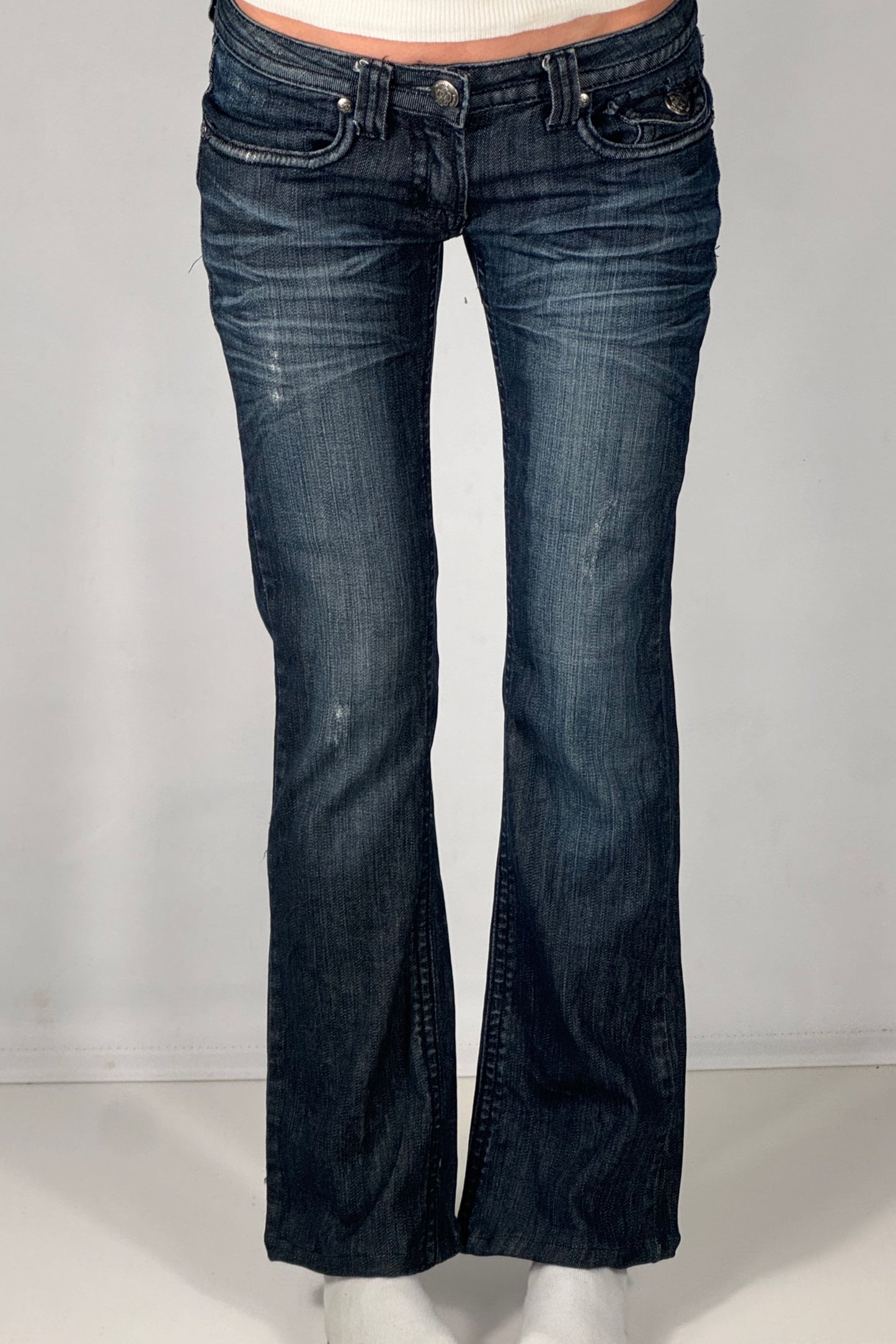 Lågmidjade jeans stl: XS
