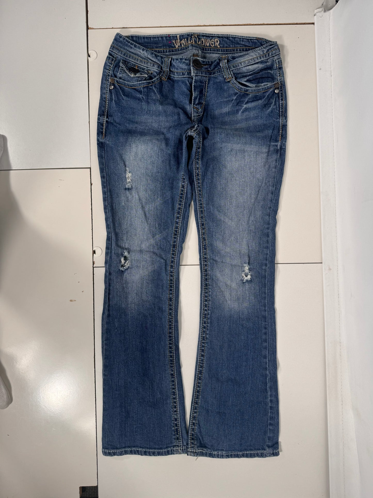 Lågmidjade jeans stl: S