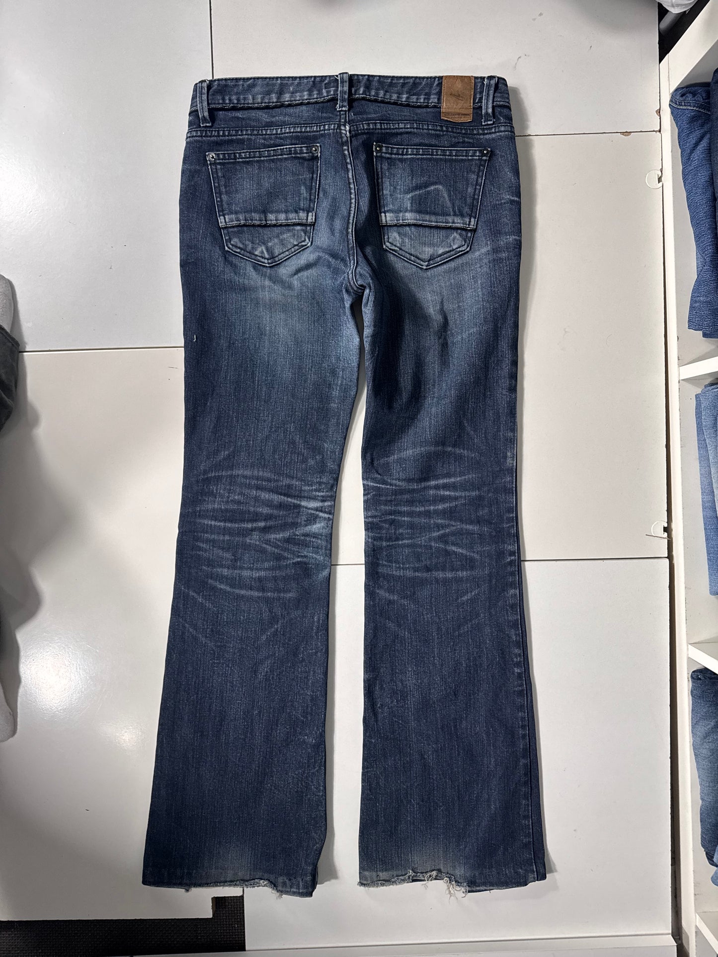 Lågmidjade jeans stl: S
