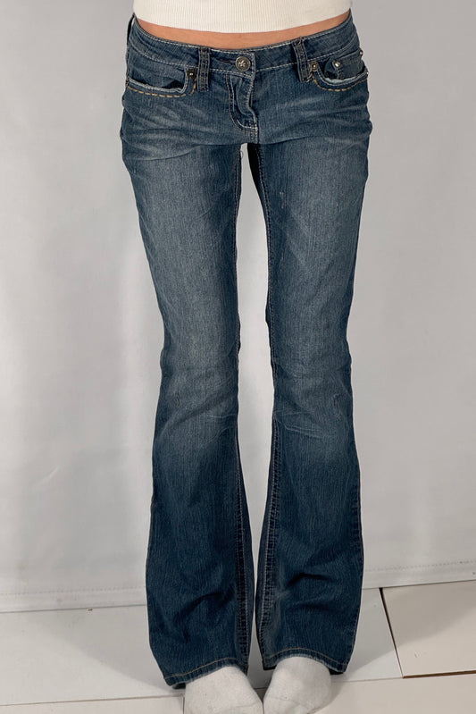 Lågmidjade jeans stl: S