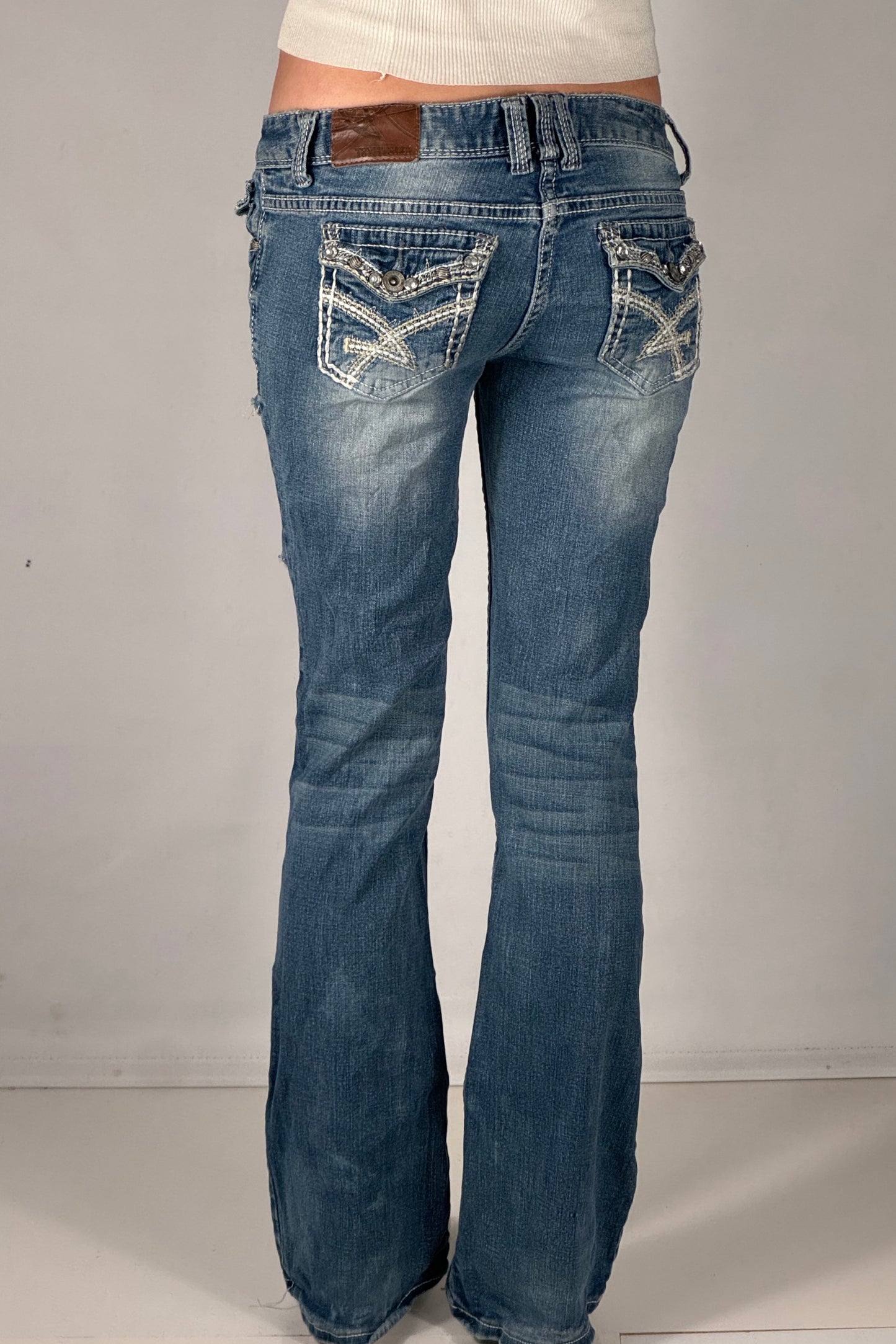 Lågmidjade jeans stl: XS