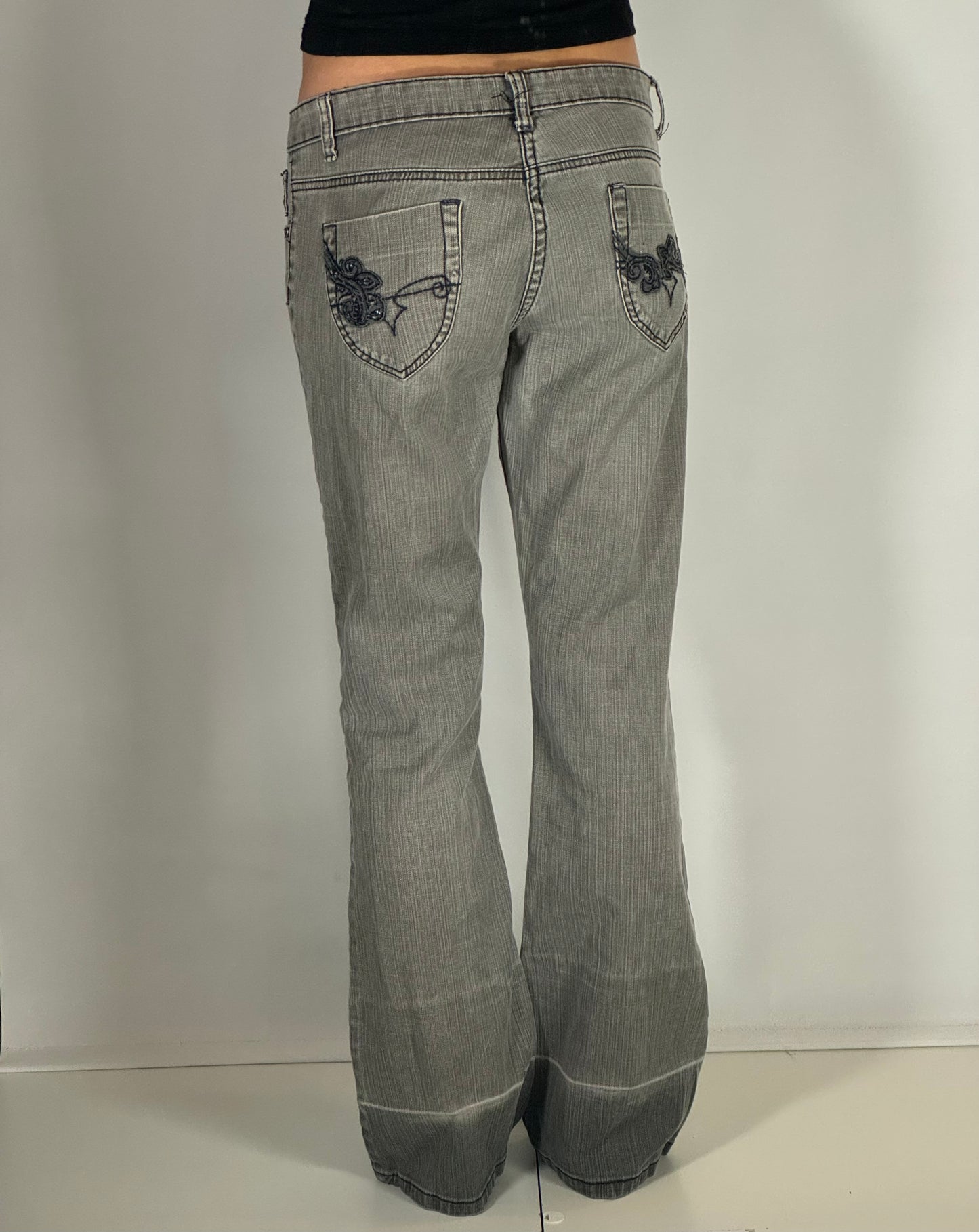 Lågmidjade jeans stl: M