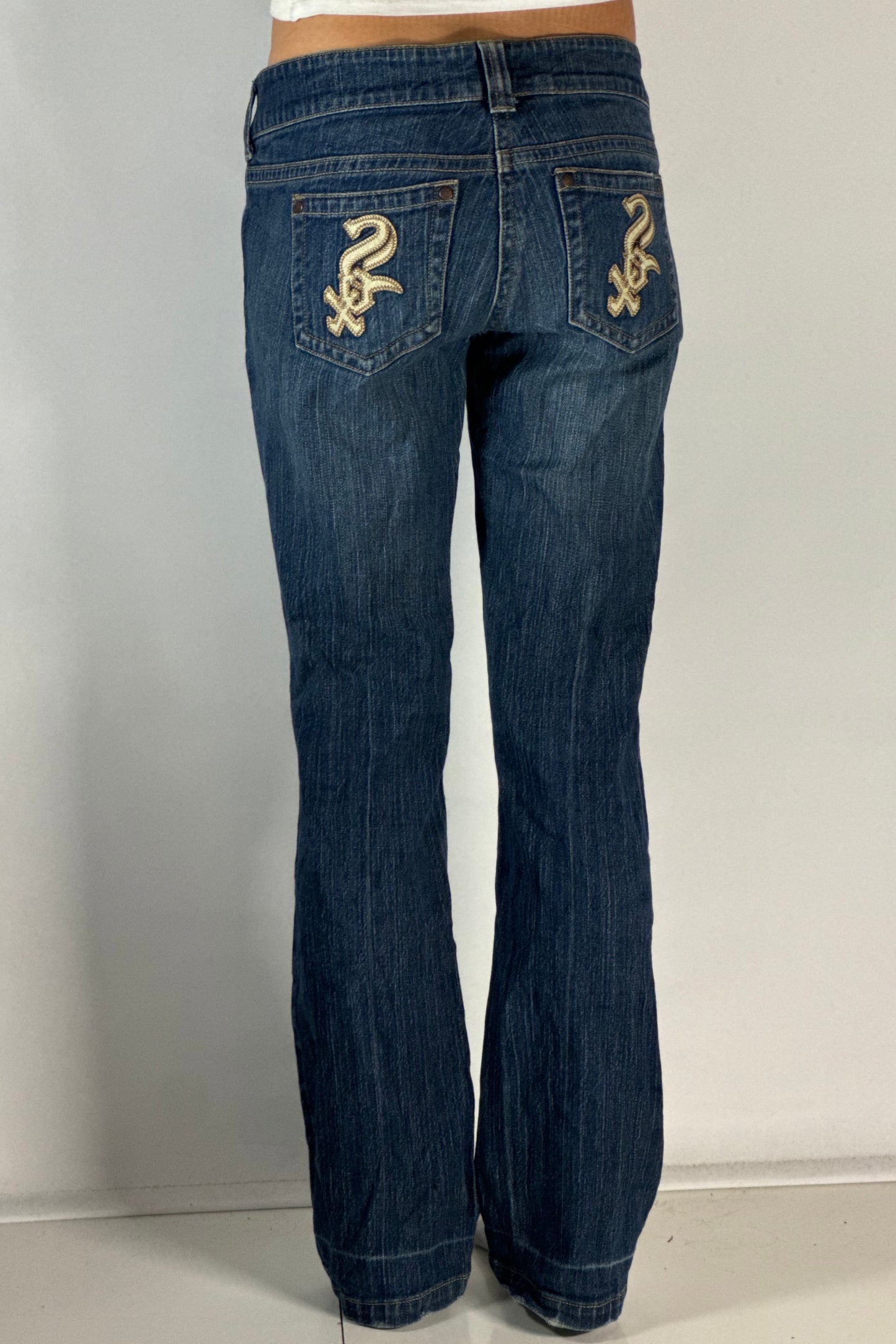 Lågmidjade jeans stl: XS