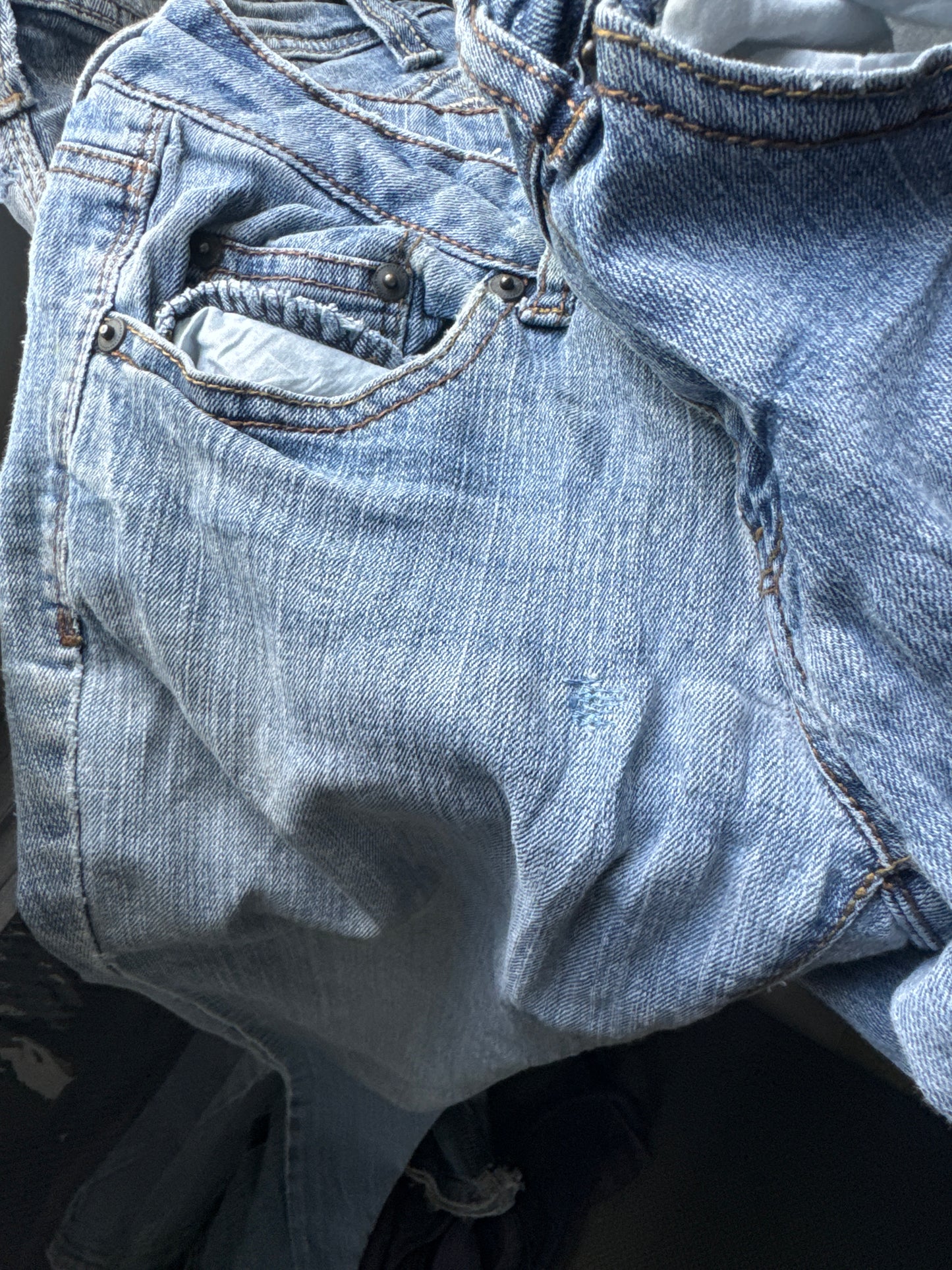 Lågmidjade jeans stl: XS