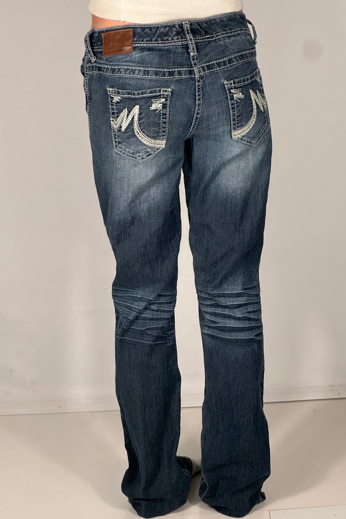 Lågmidjade jeans stl: S/M