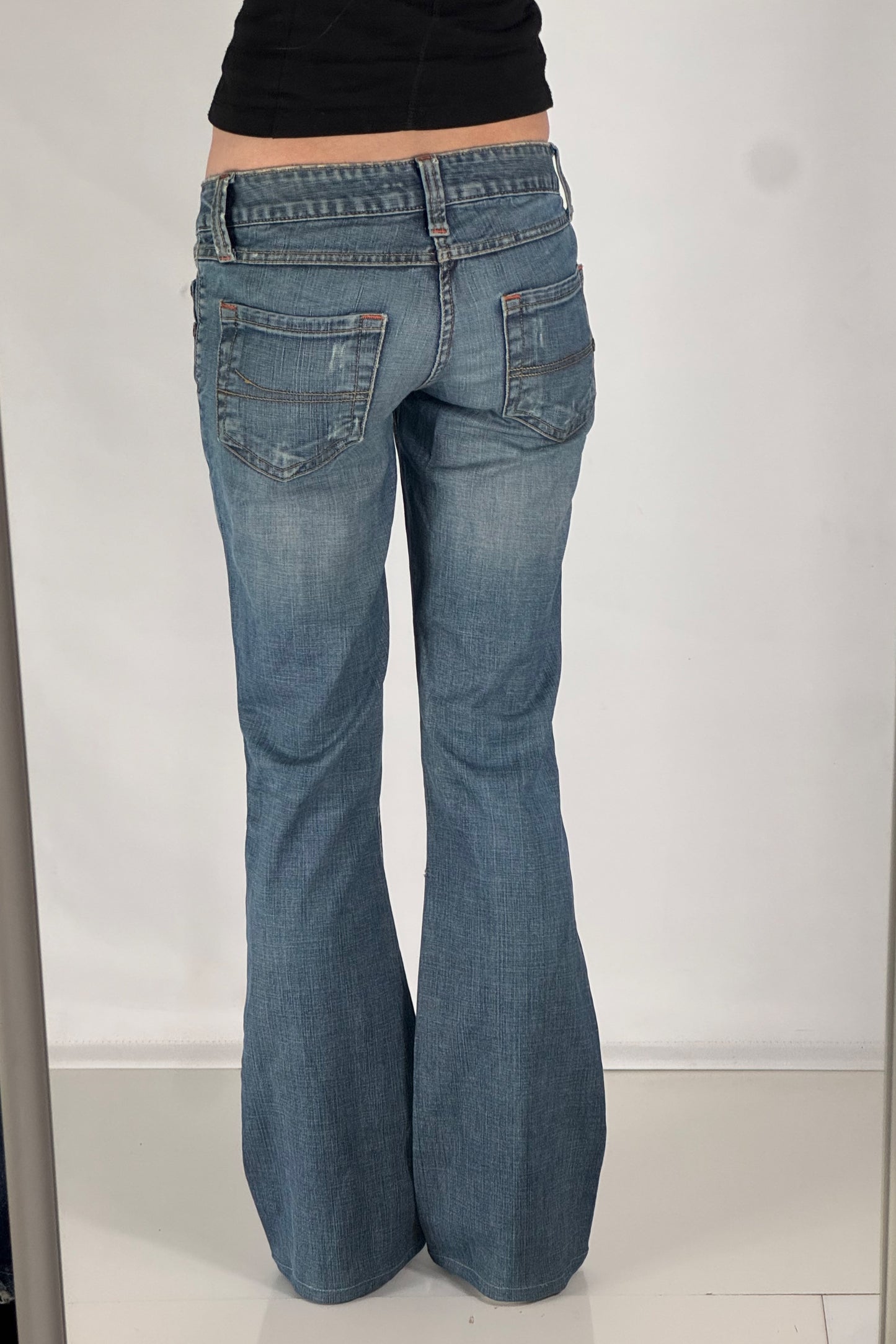 Lågmidjade jeans stl: XS