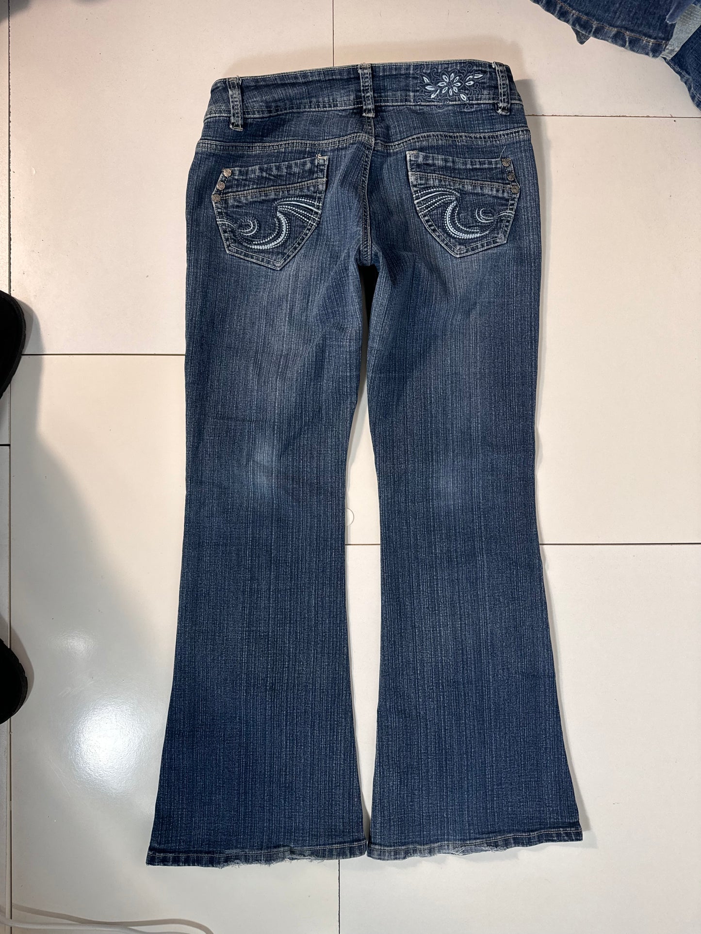 Lågmidjade jeans stl: S
