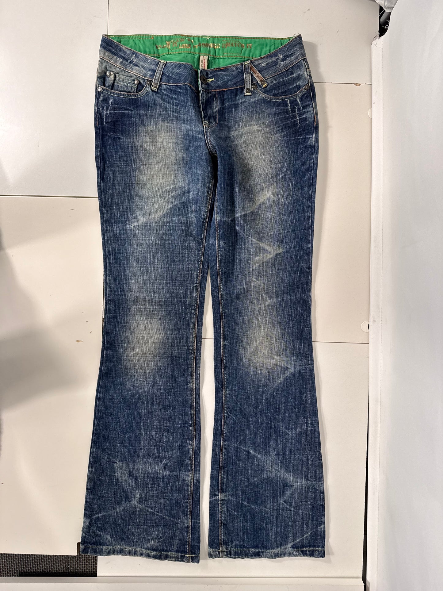 Lågmidjade jeans stl: M