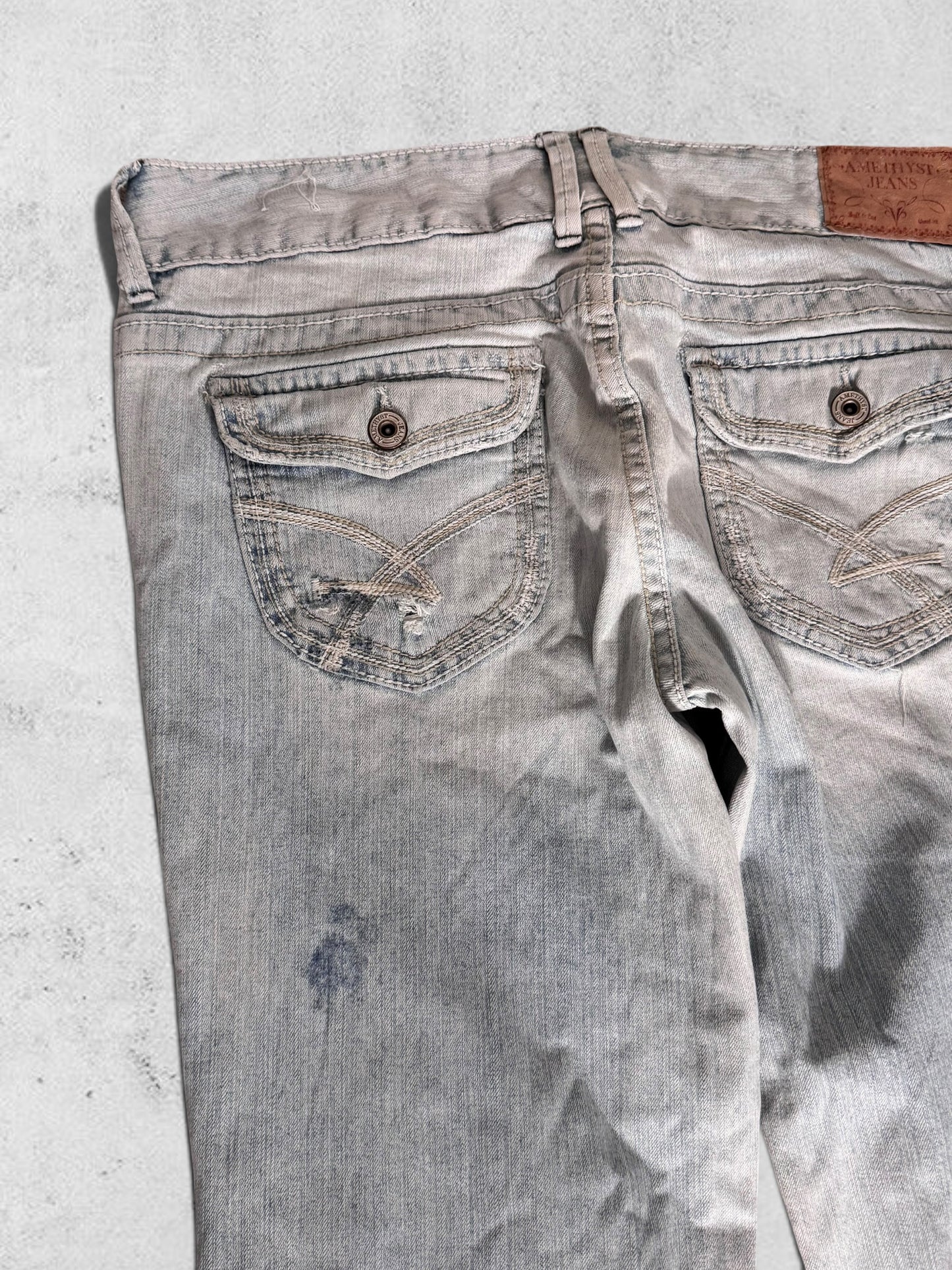 Lågmidjade jeans stl: M