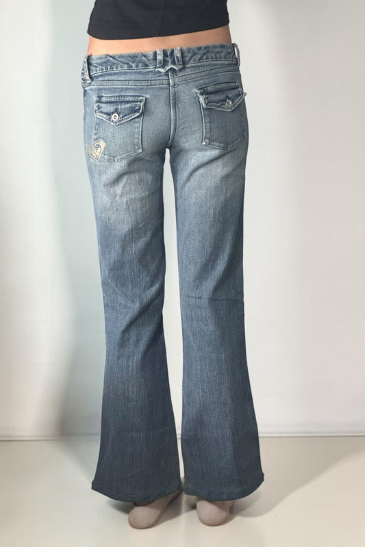 Lågmidjade jeans stl: XS