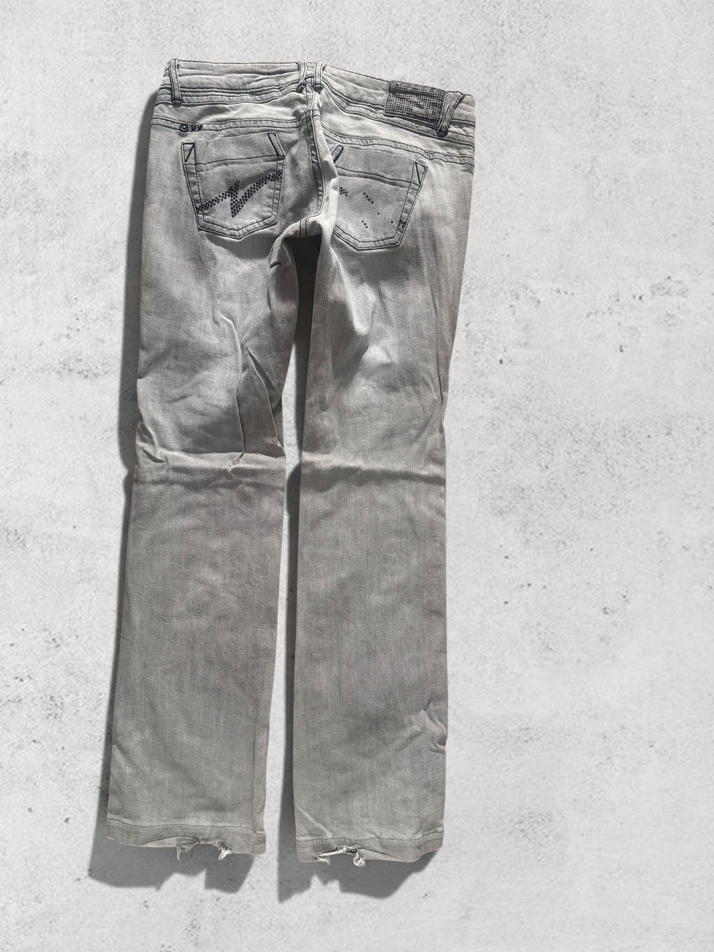 Lågmidjade jeans stl: S
