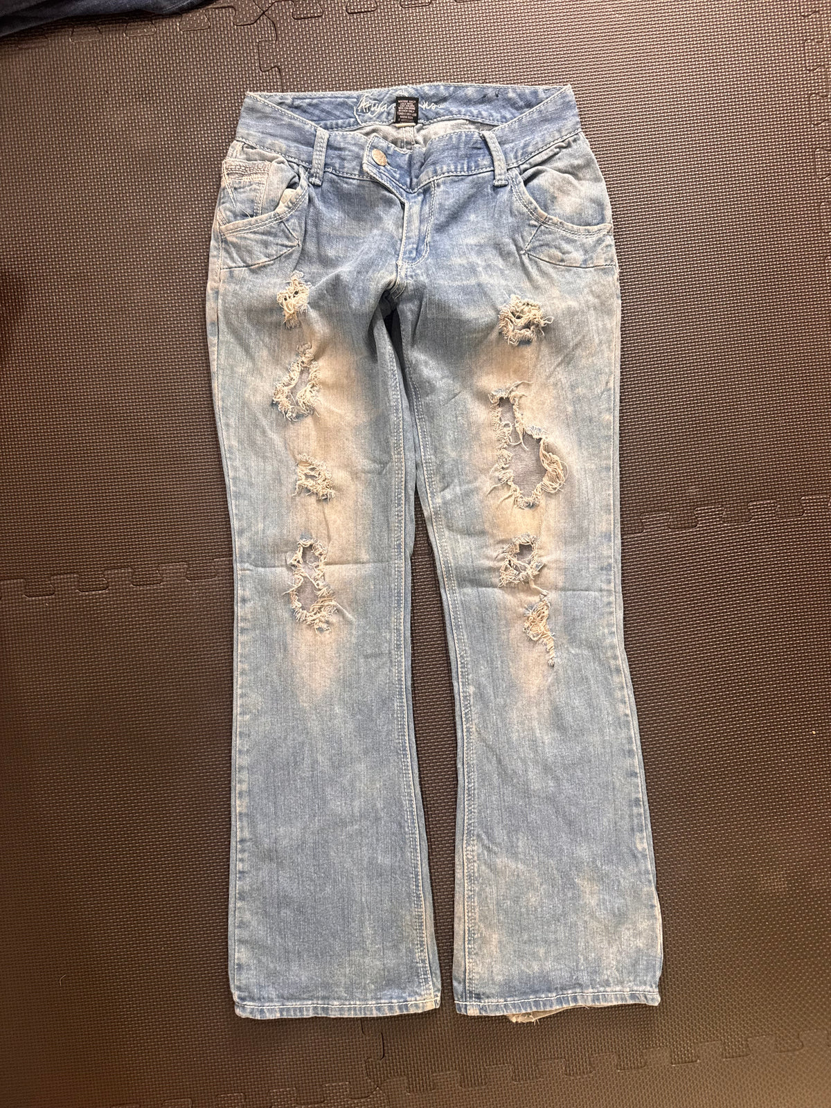Lågmidjade jeans stl: S