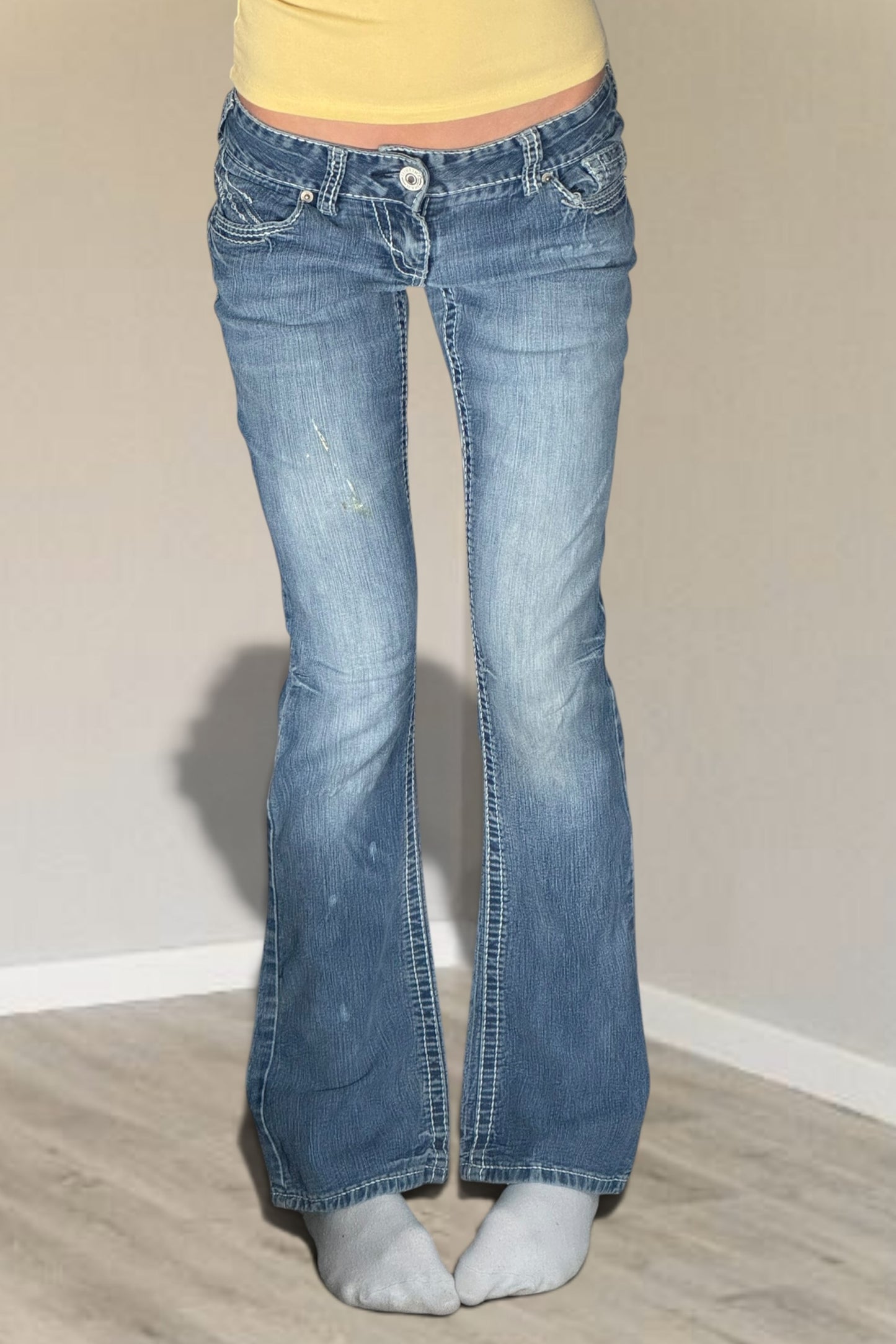 Lågmidjade jeans stl: XS