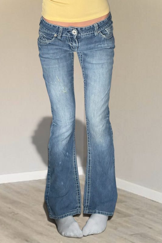 Lågmidjade jeans stl: XS