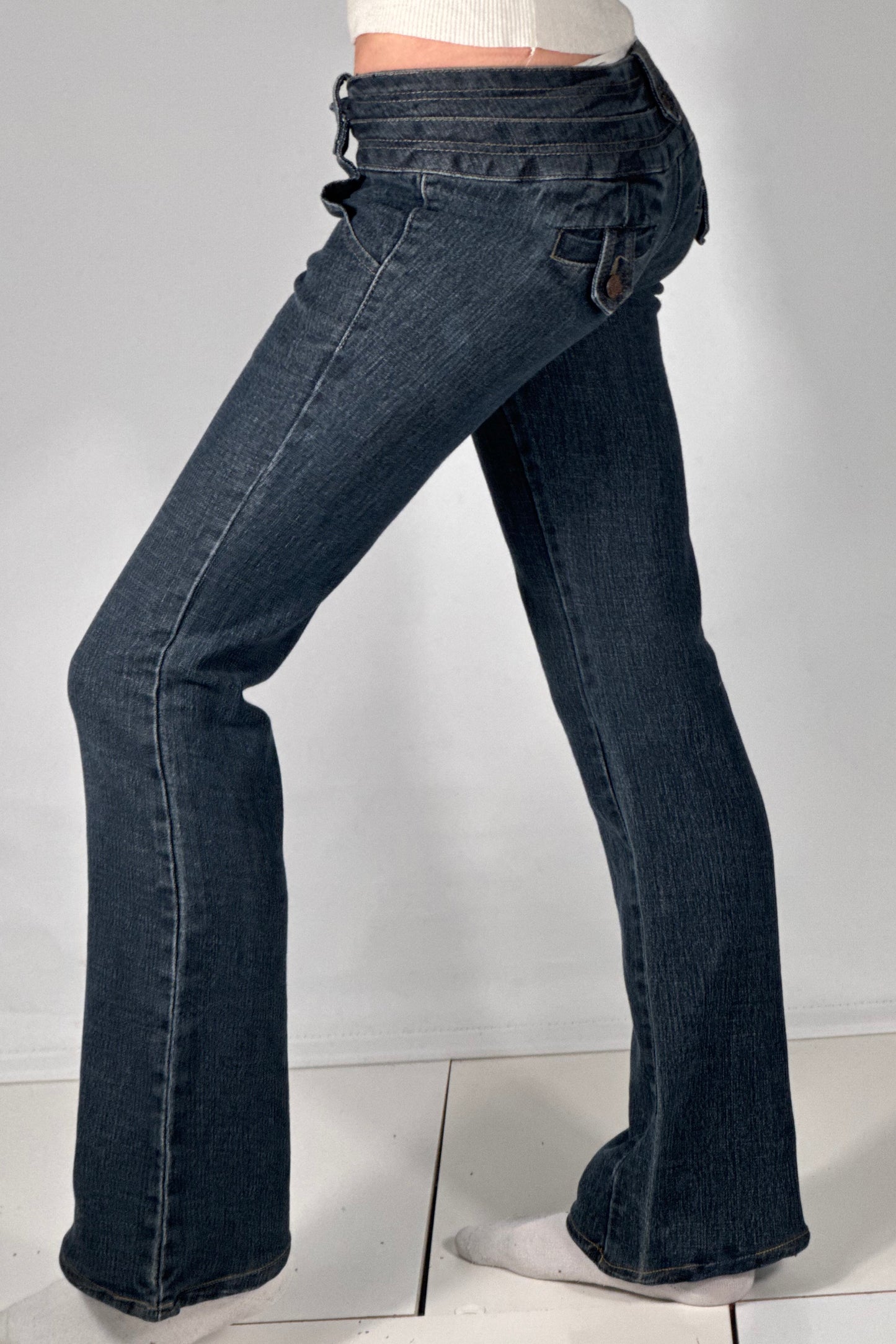 Lavtaljede jeans str: XS
