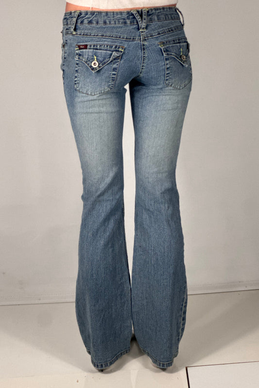 Lavlivede jeans str: XXS