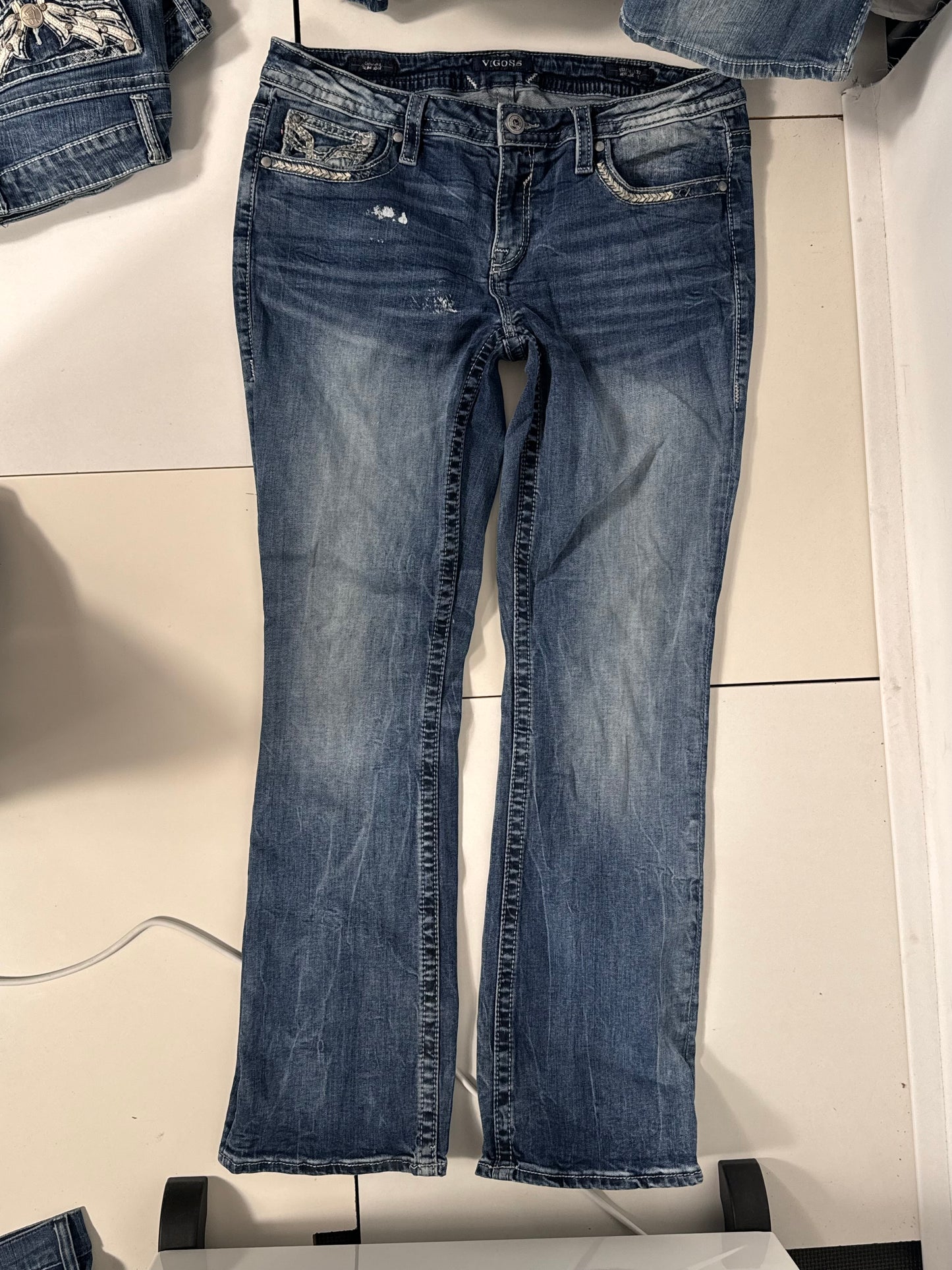 Lågmidjade jeans stl: