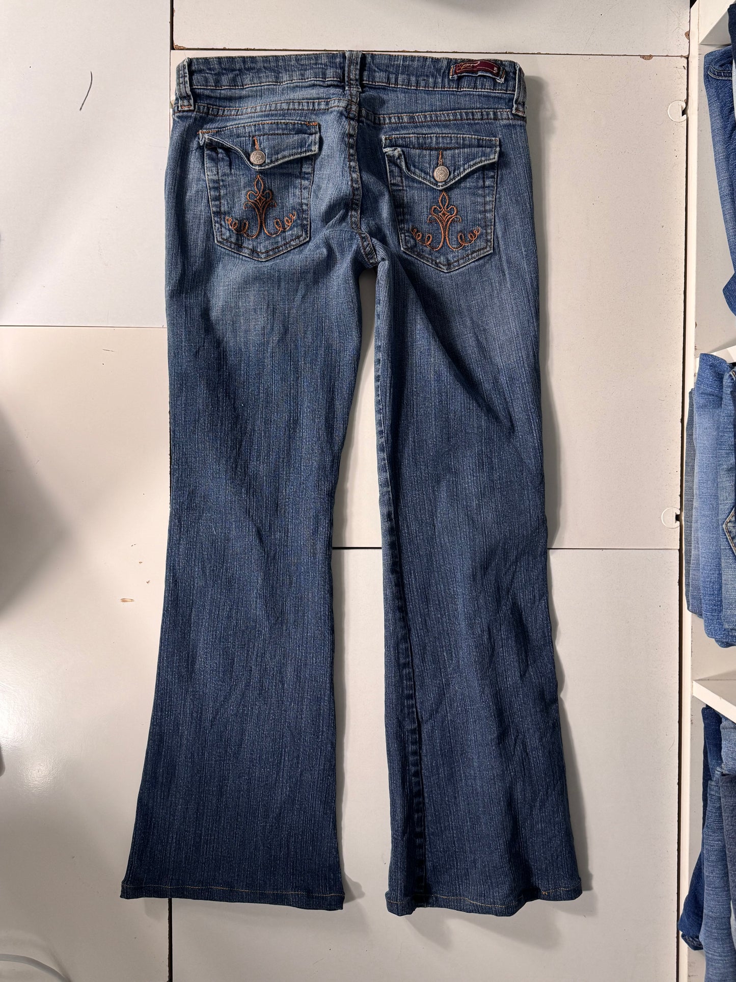 Lågmidjade jeans stl: S