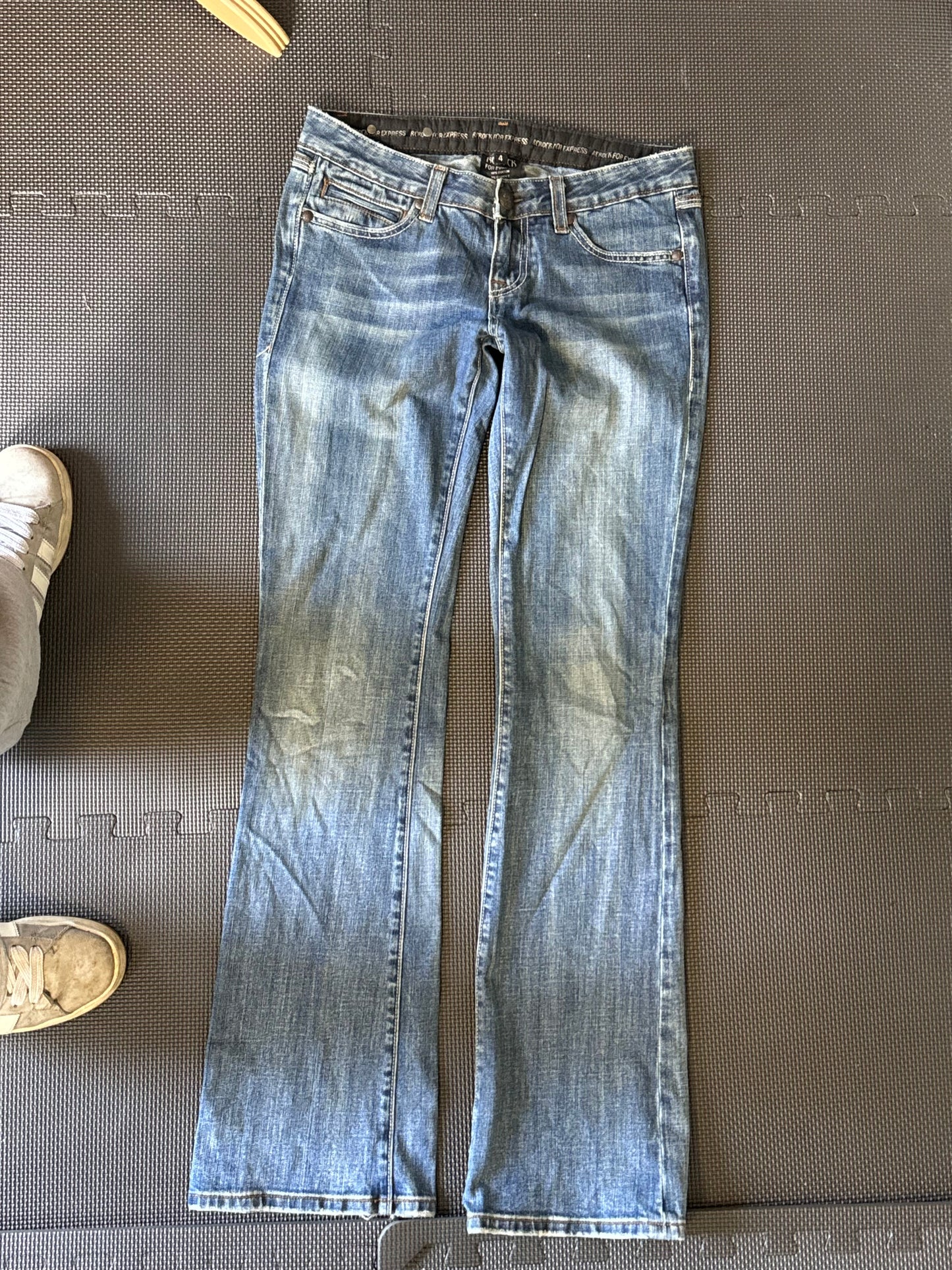 Lågmidjade jeans stl: S