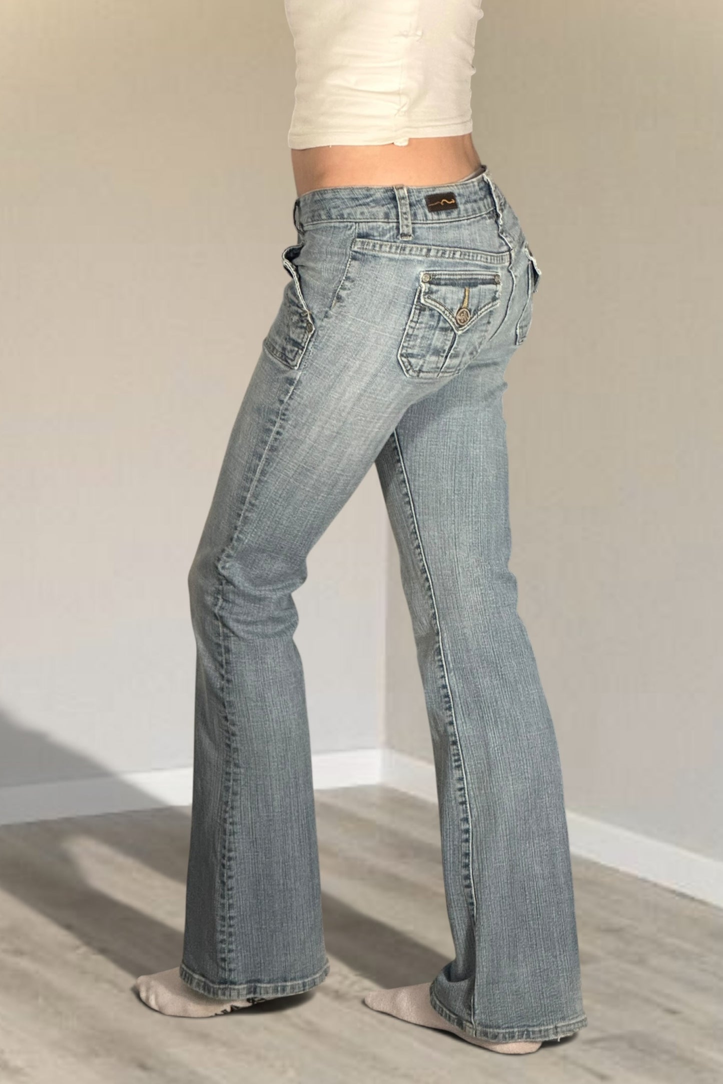 Lågmidjade jeans stl: XS