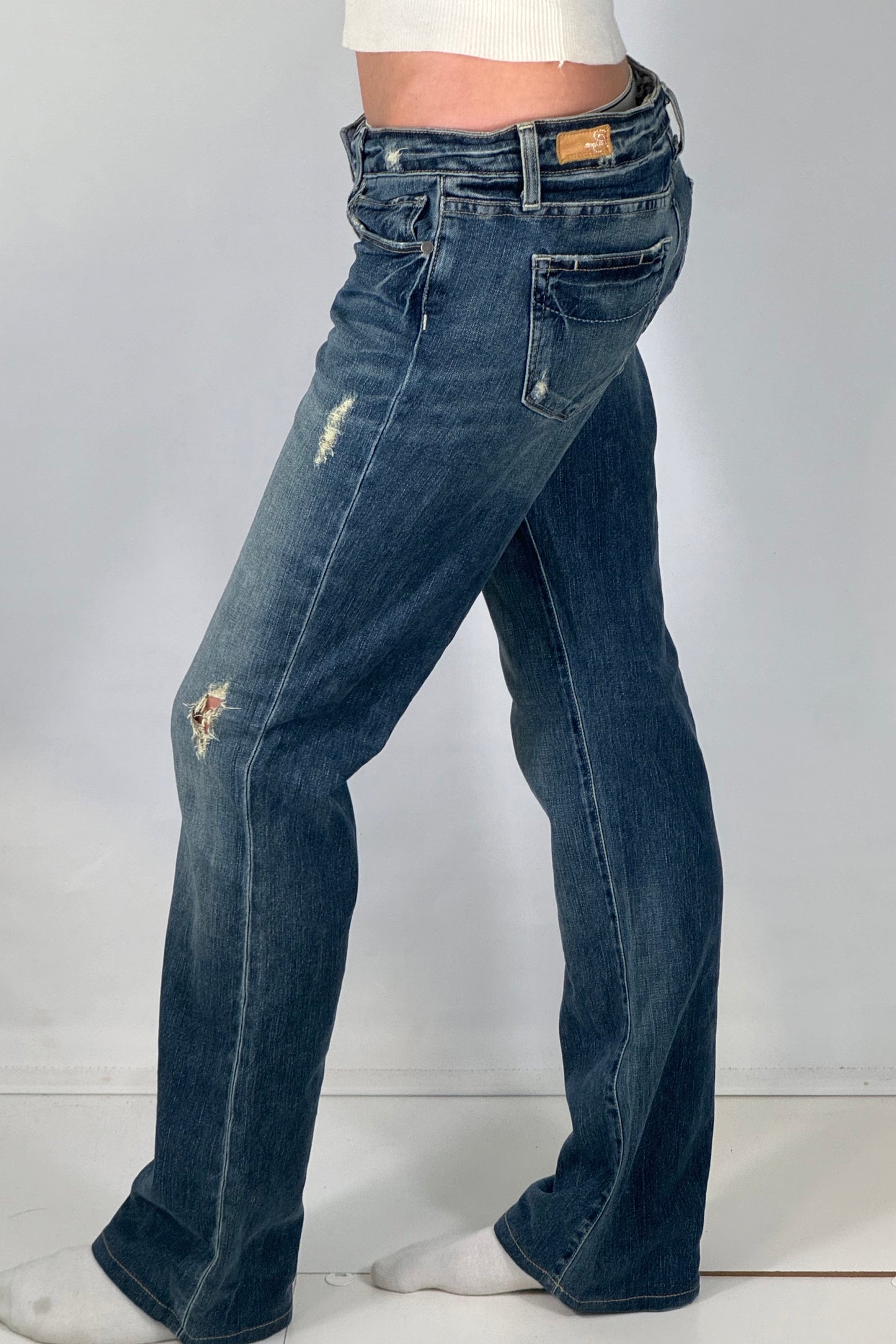 Lågmidjade jeans stl: S