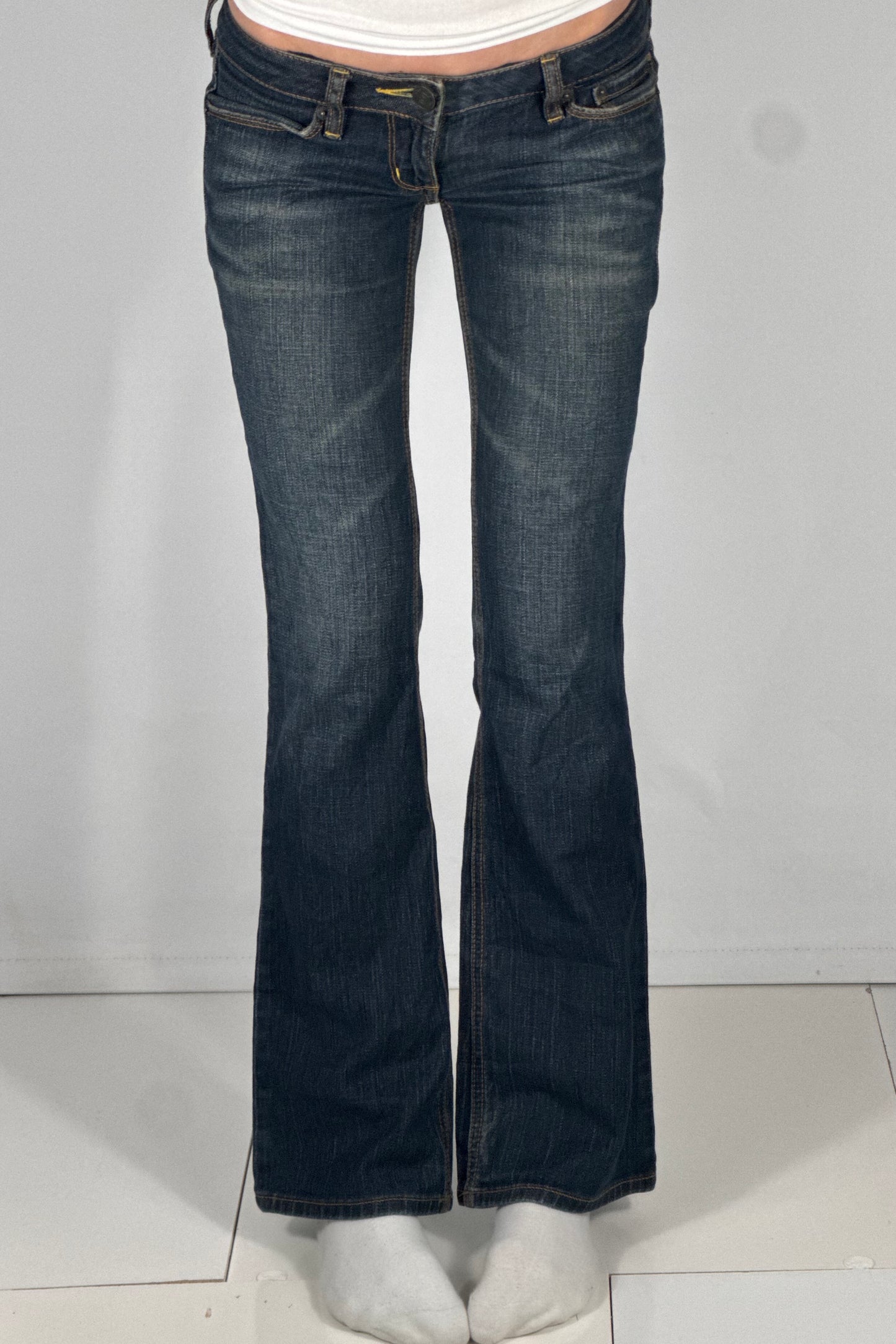 Lavtaljede jeans str: XS