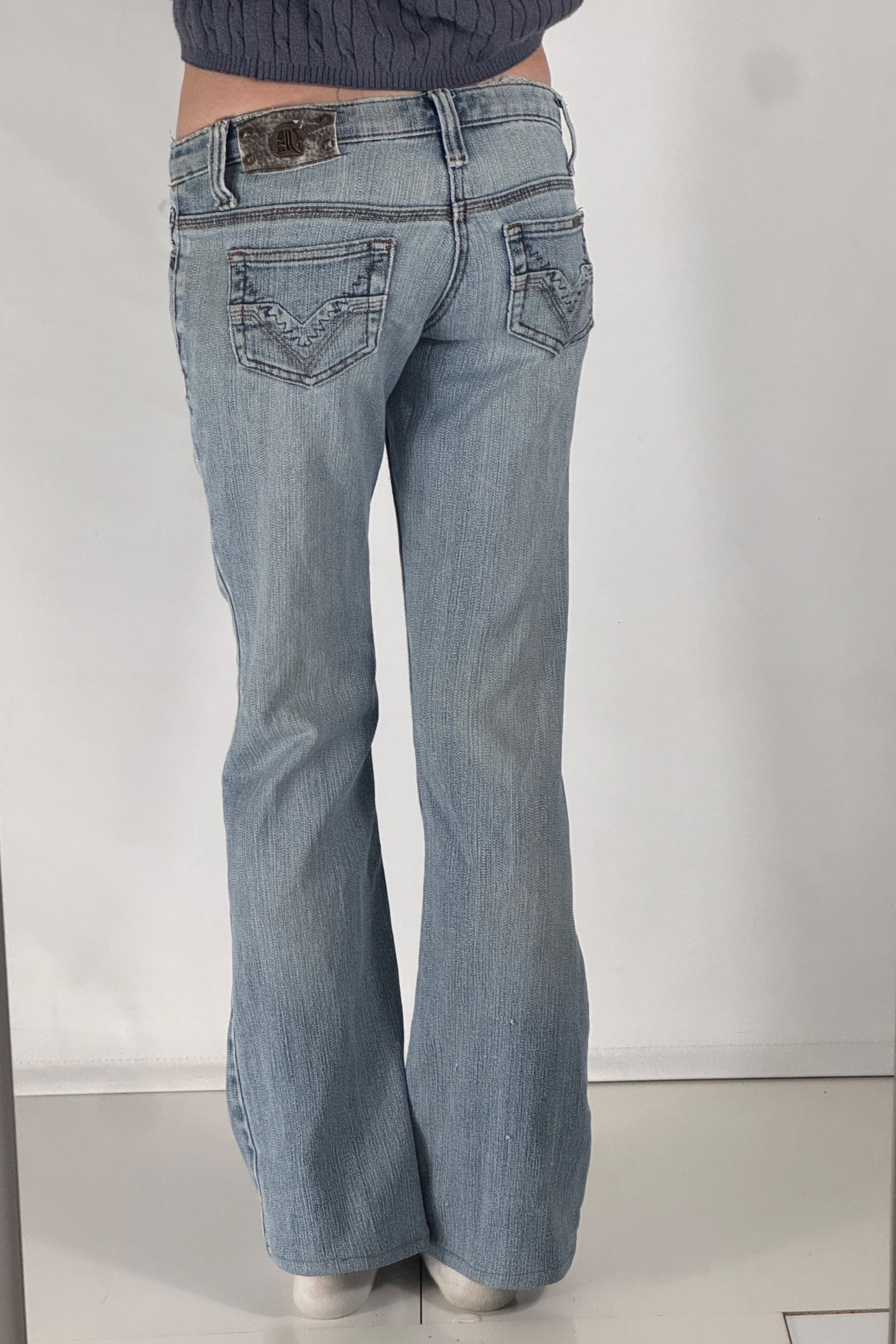 Lågmidjade jeans stl: XS/S