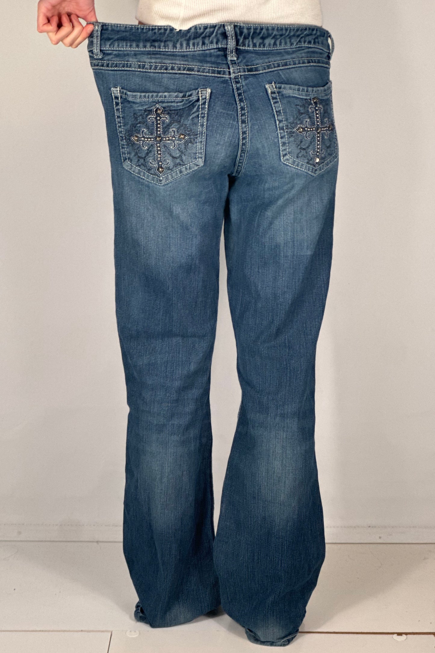 Lågmidjade jeans stl: L