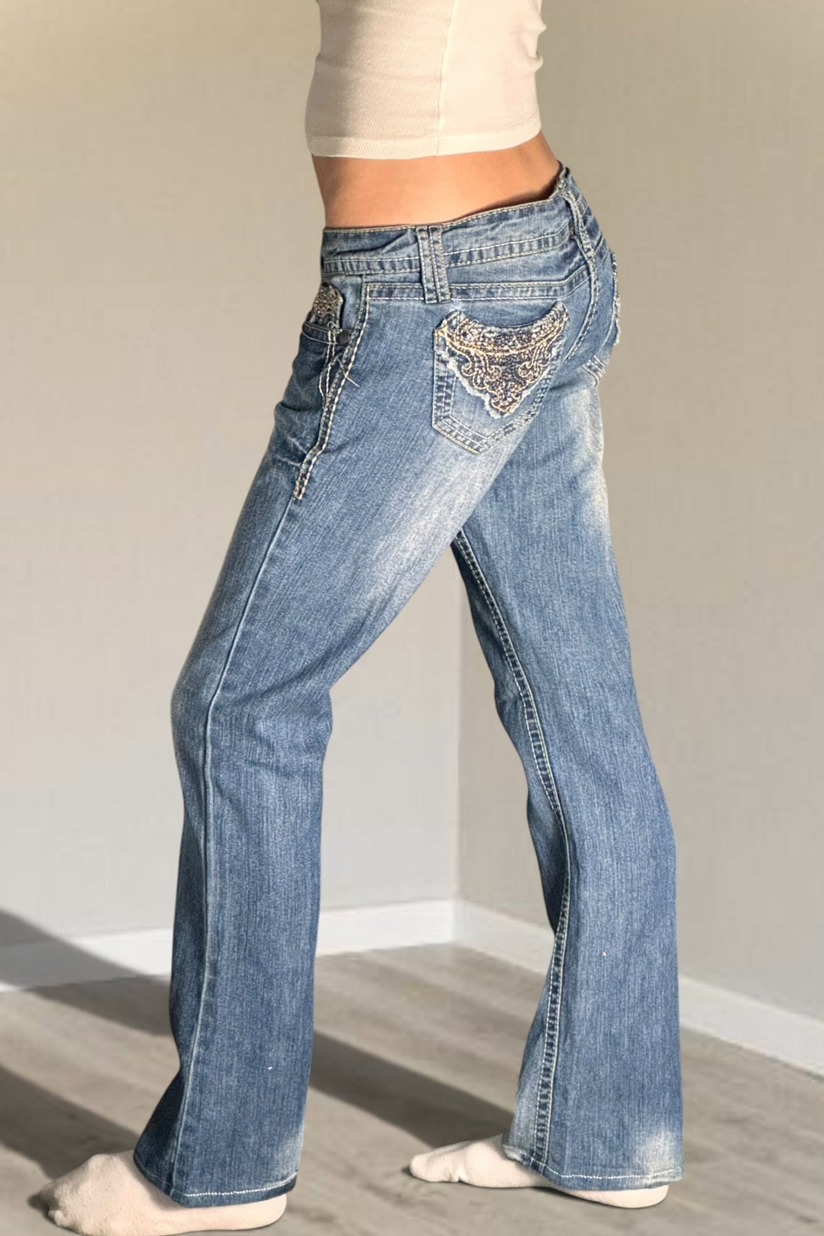 Lågmidjade jeans stl: (kopia 347)