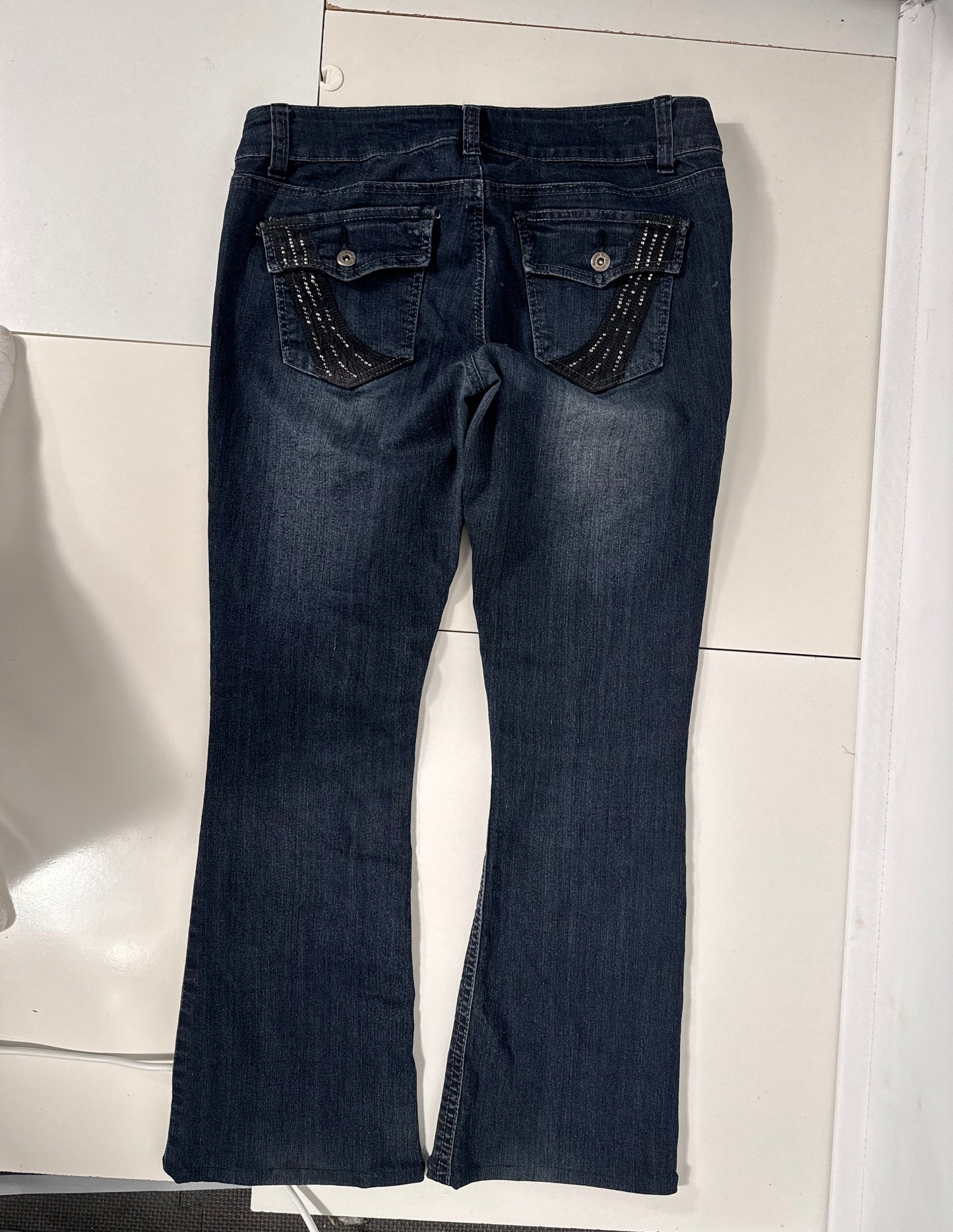 Lågmidjade jeans stl: M