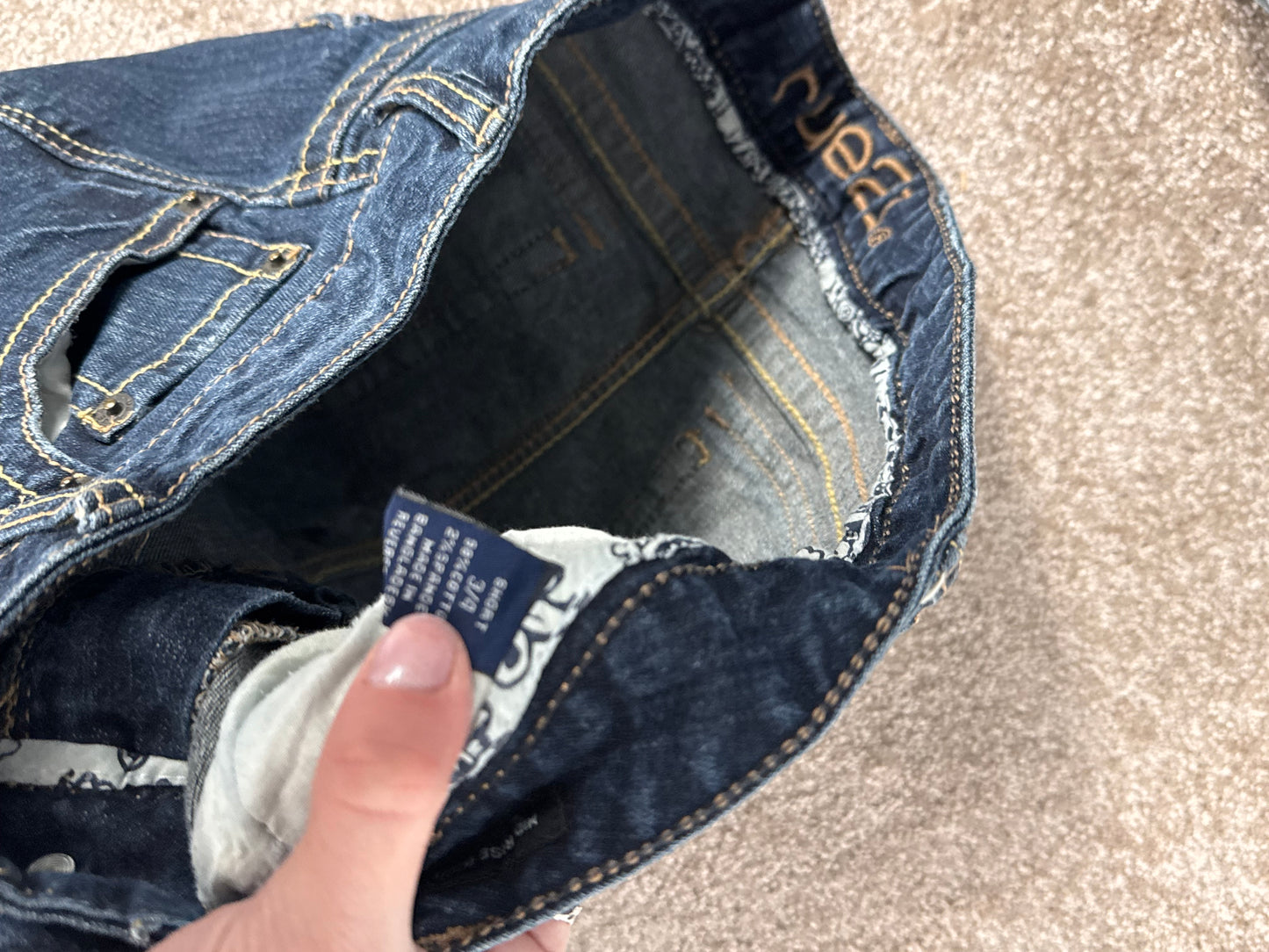 Utsvängda jeans stl: M